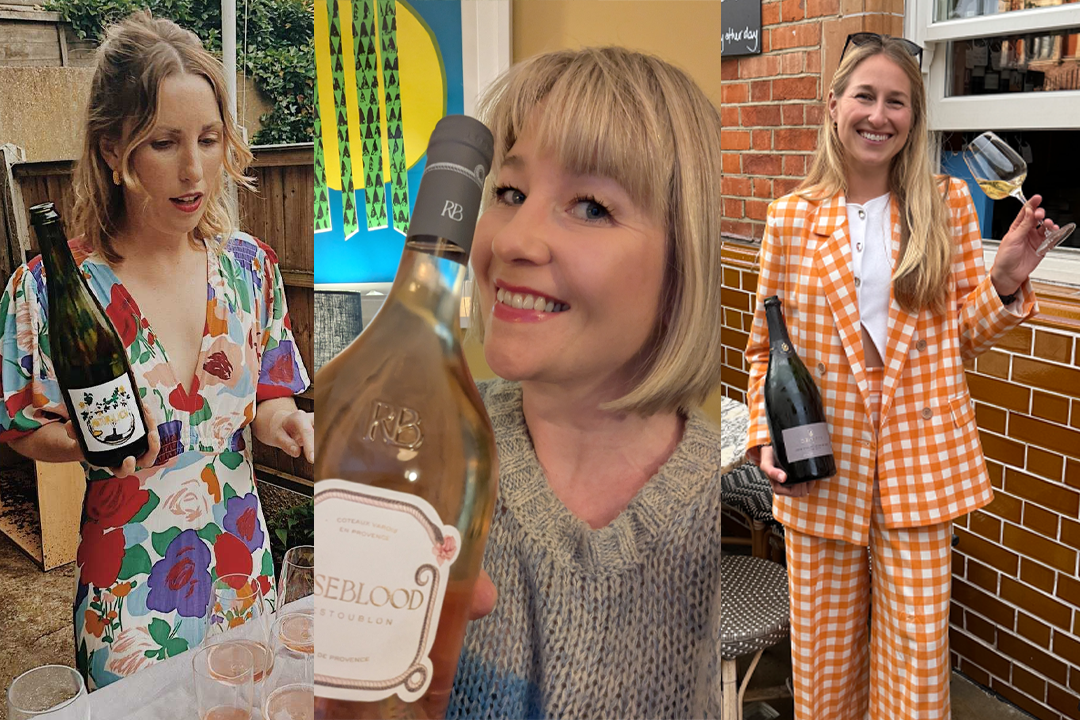 From left to right, Emilee Tombs, Rosamund Hall, Katie Brook