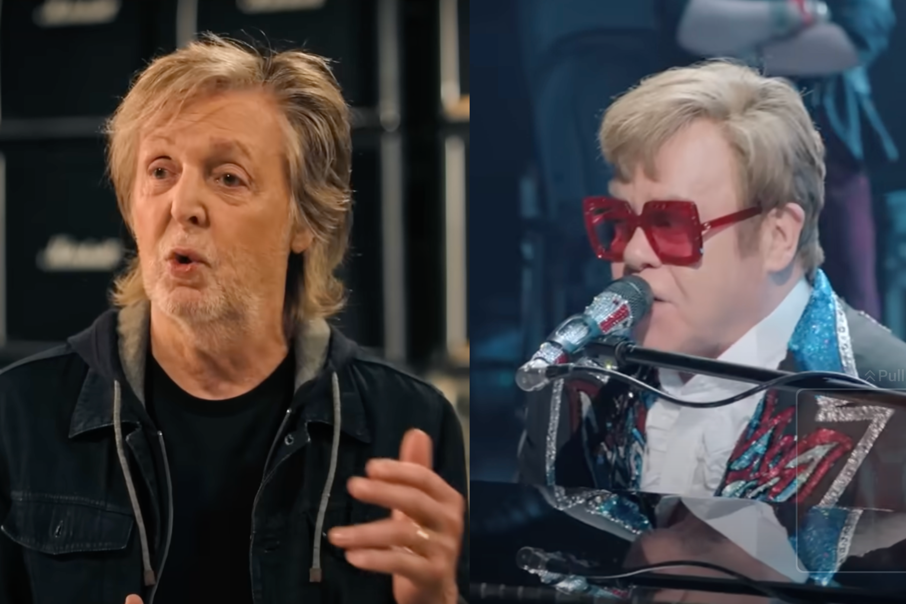 Paul McCartney and Elton John in 'Spinal Tap II'