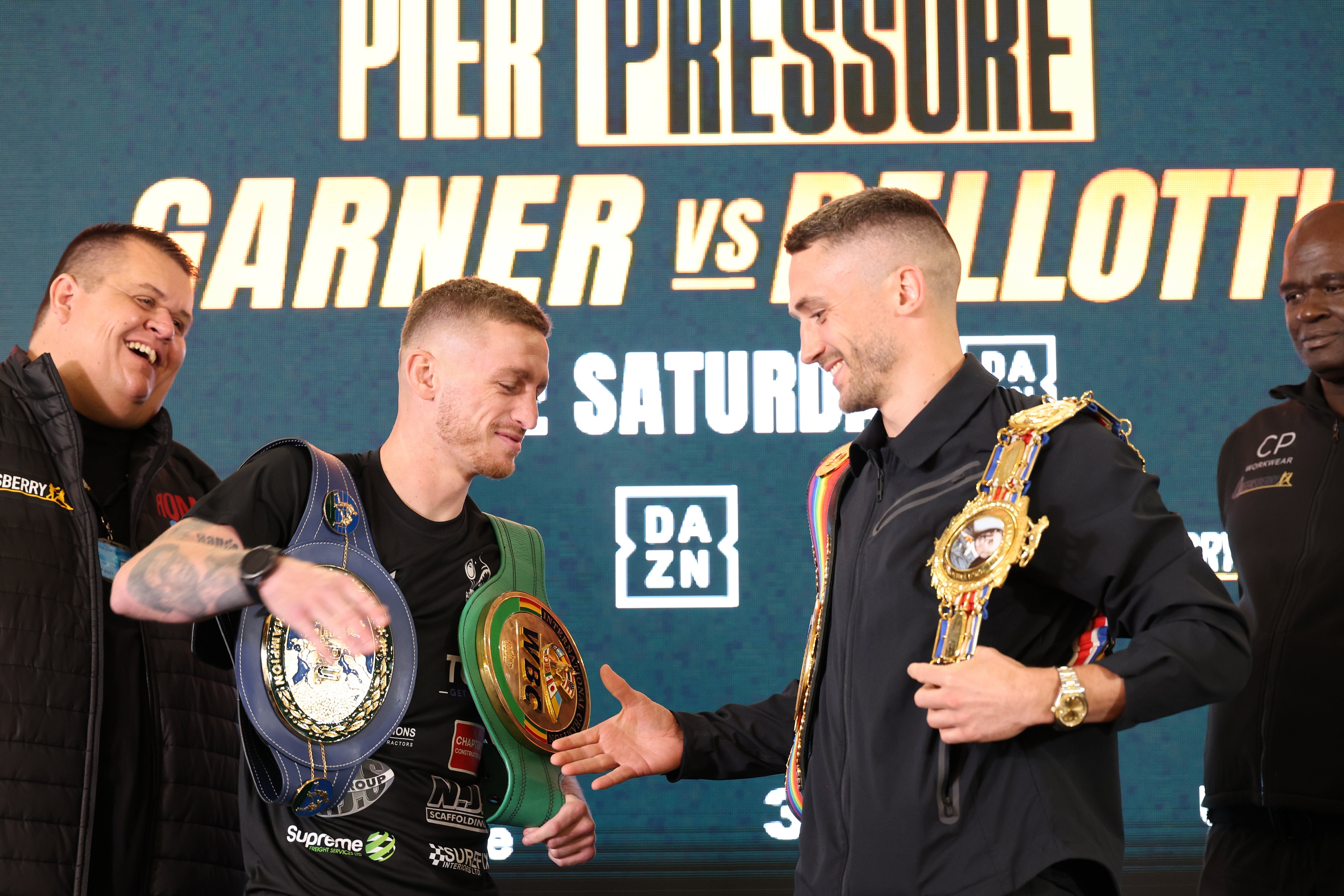 Ryan Garner and Reece Bellotti will each put two belts on the line this weekend at the Bournemouth International Centre