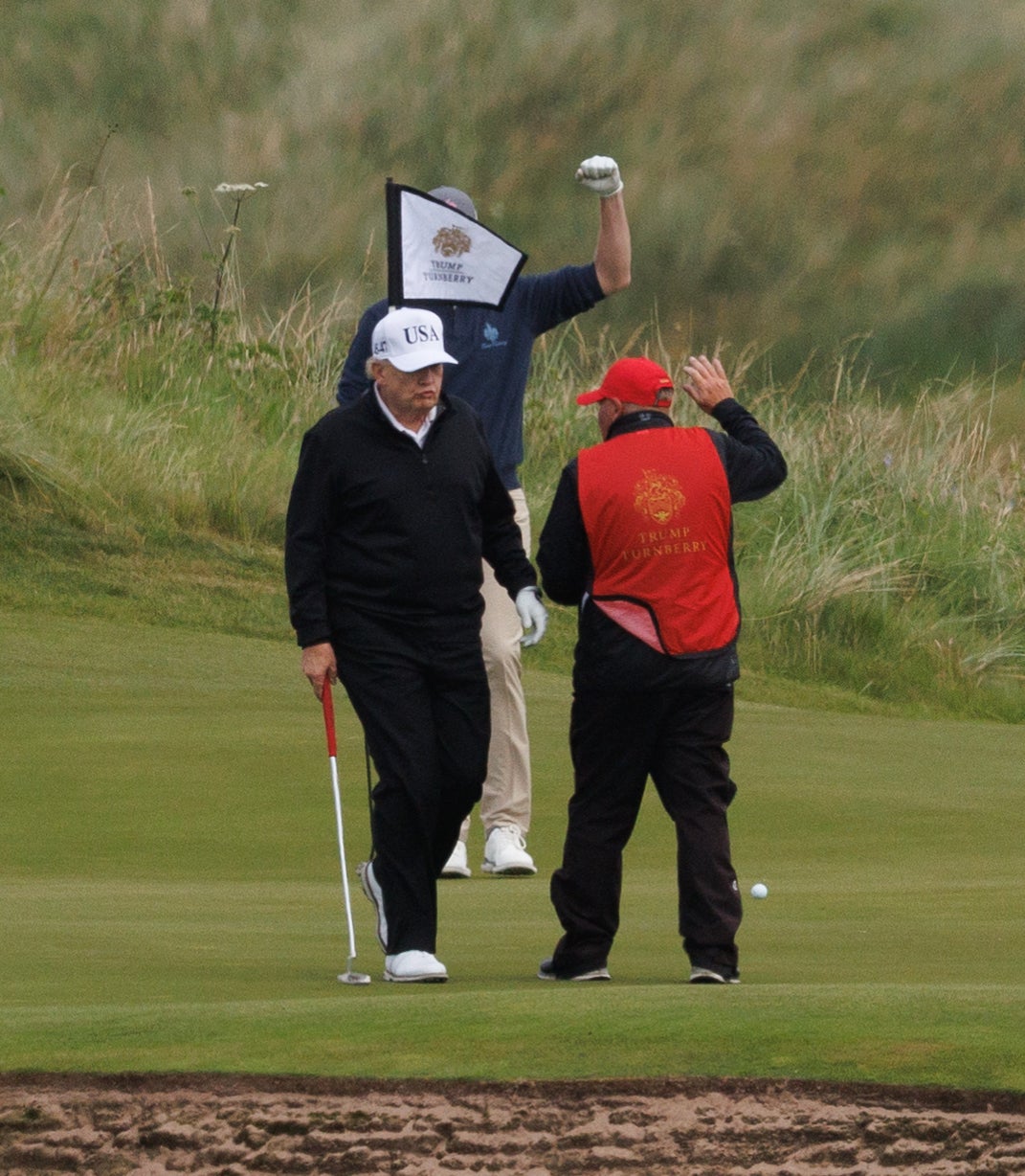 The president is known for his love of the game