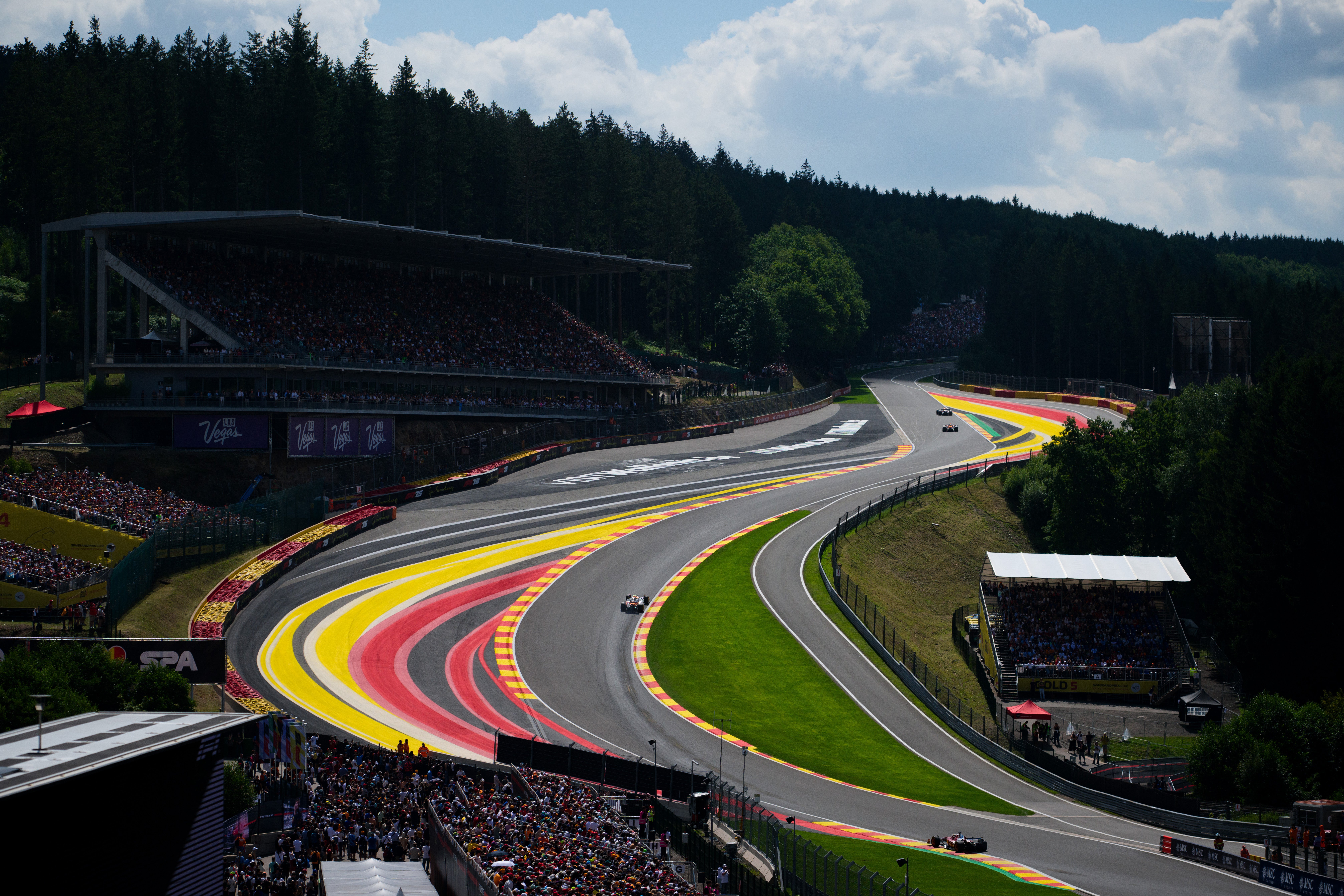 Rain is on the forecast for Sunday’s race