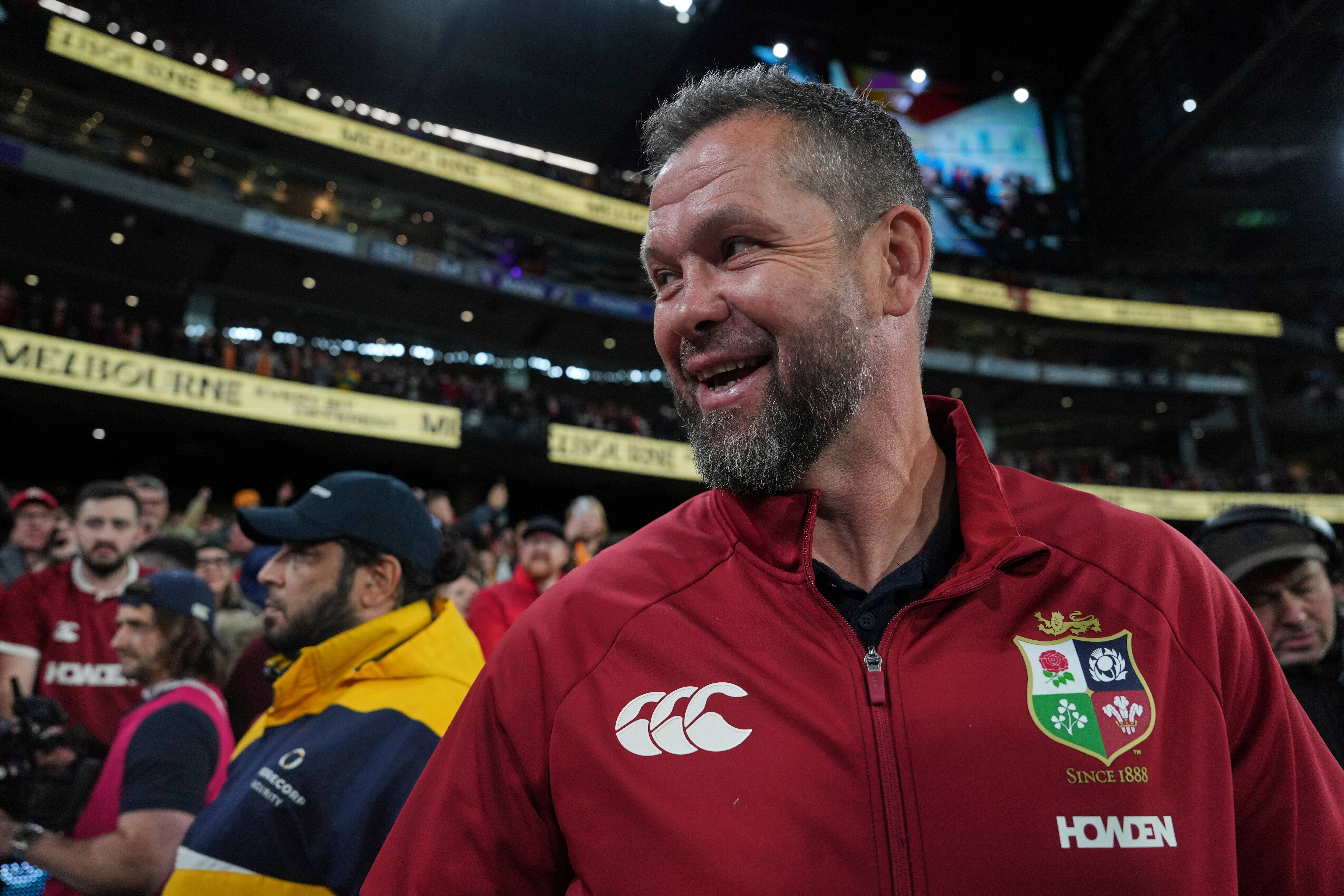 Andy Farrell has kept his squad having fun during the tour