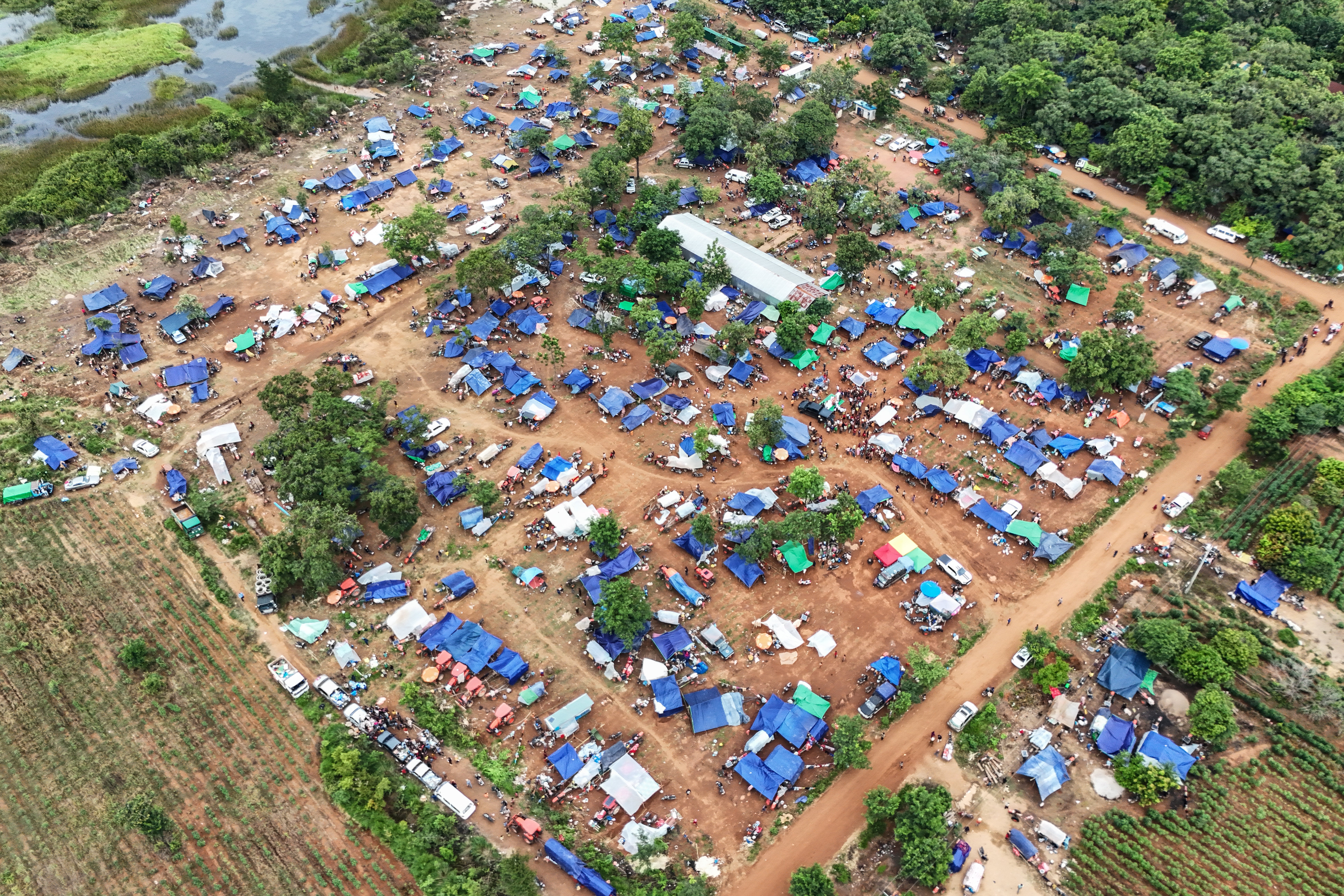 More than 168,000 people have been displaced by the border clashes