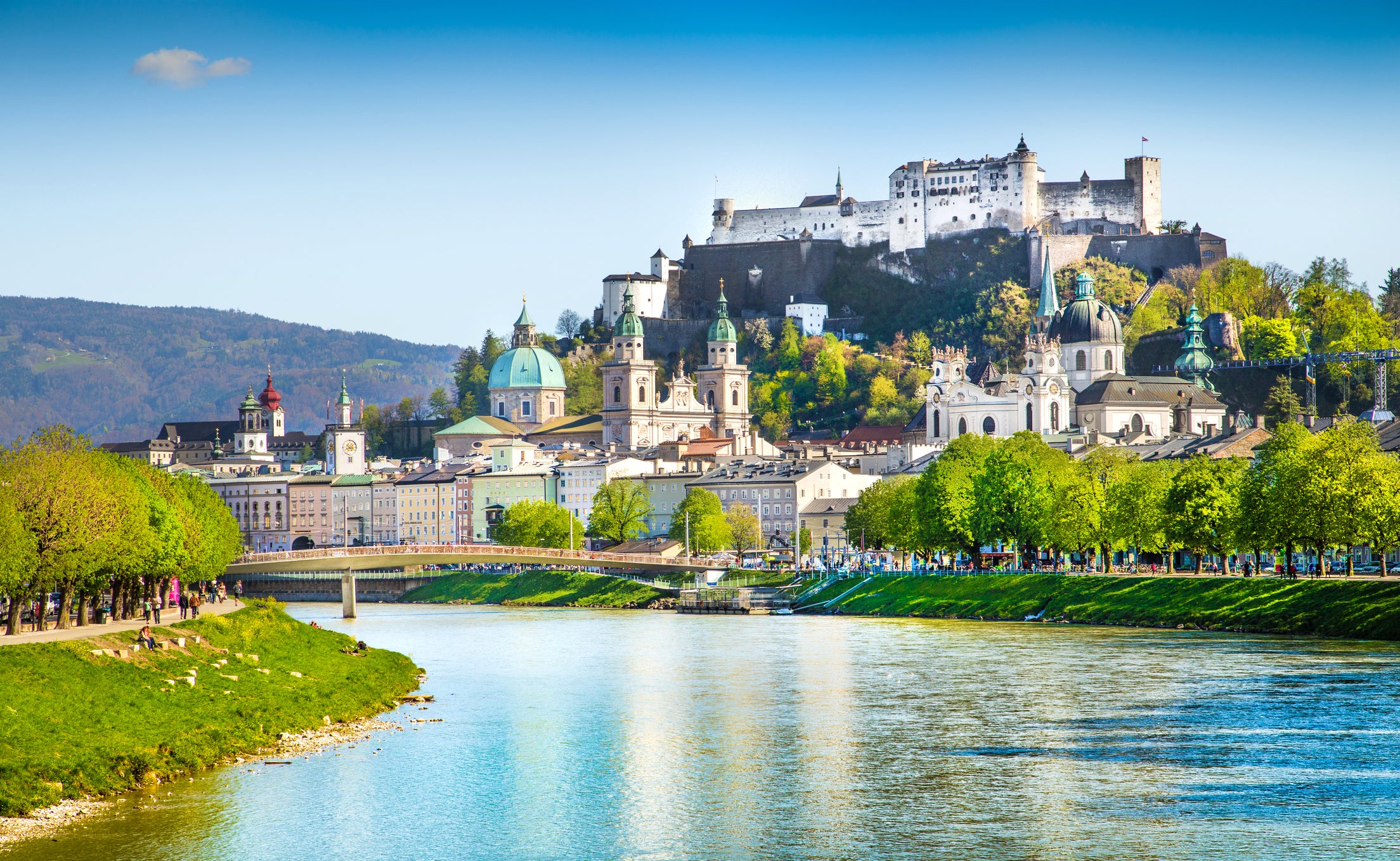 Take in all the picturesque views of Salzburg