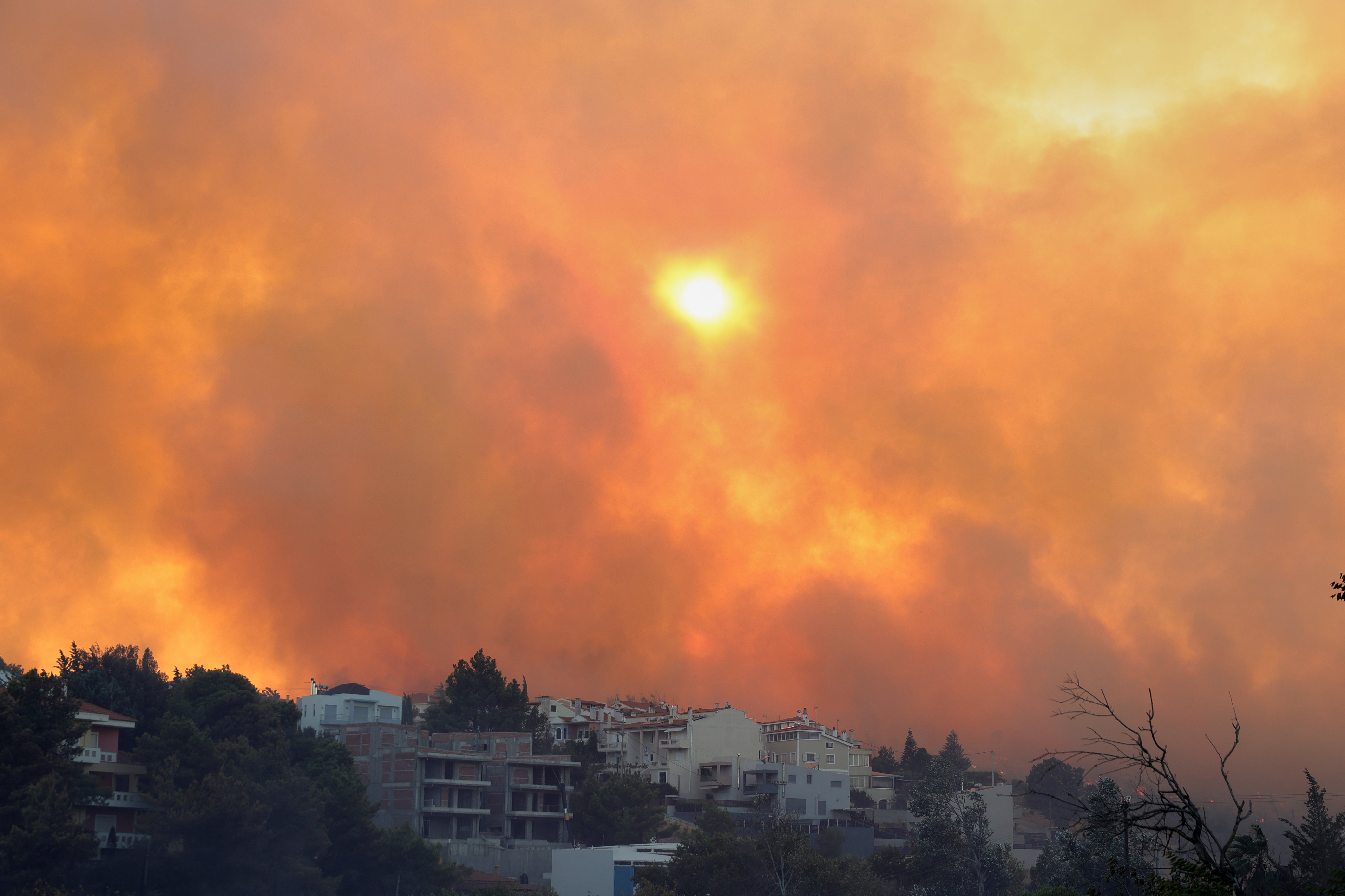Greece Wildfire