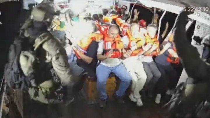 The Israeli army intercepted the Gaza-bound aid ship Handala