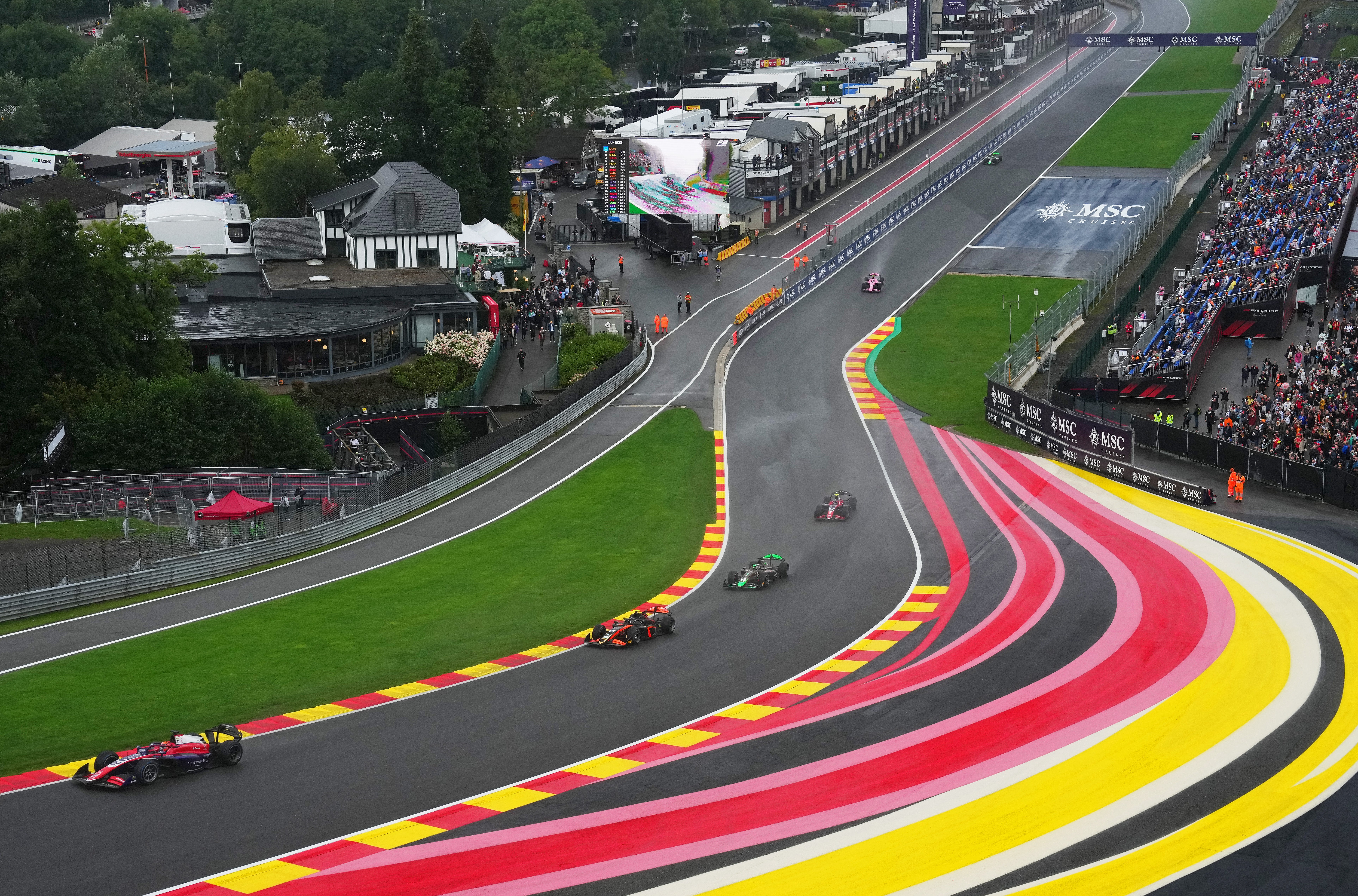 F1 weather forecast: Rain expected for Belgian Grand Prix at Spa