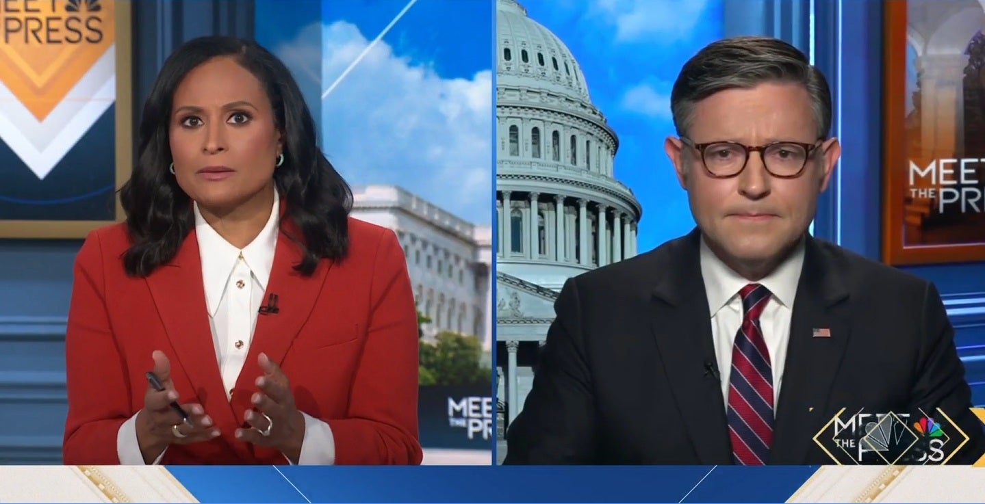 Mike Johnson called a resolution aimed at forcing the release of the Epstein files 'reckless' but said he hopes Jeffrey Epstein accomplice Ghislaine Maxwell tells the truth in interviews