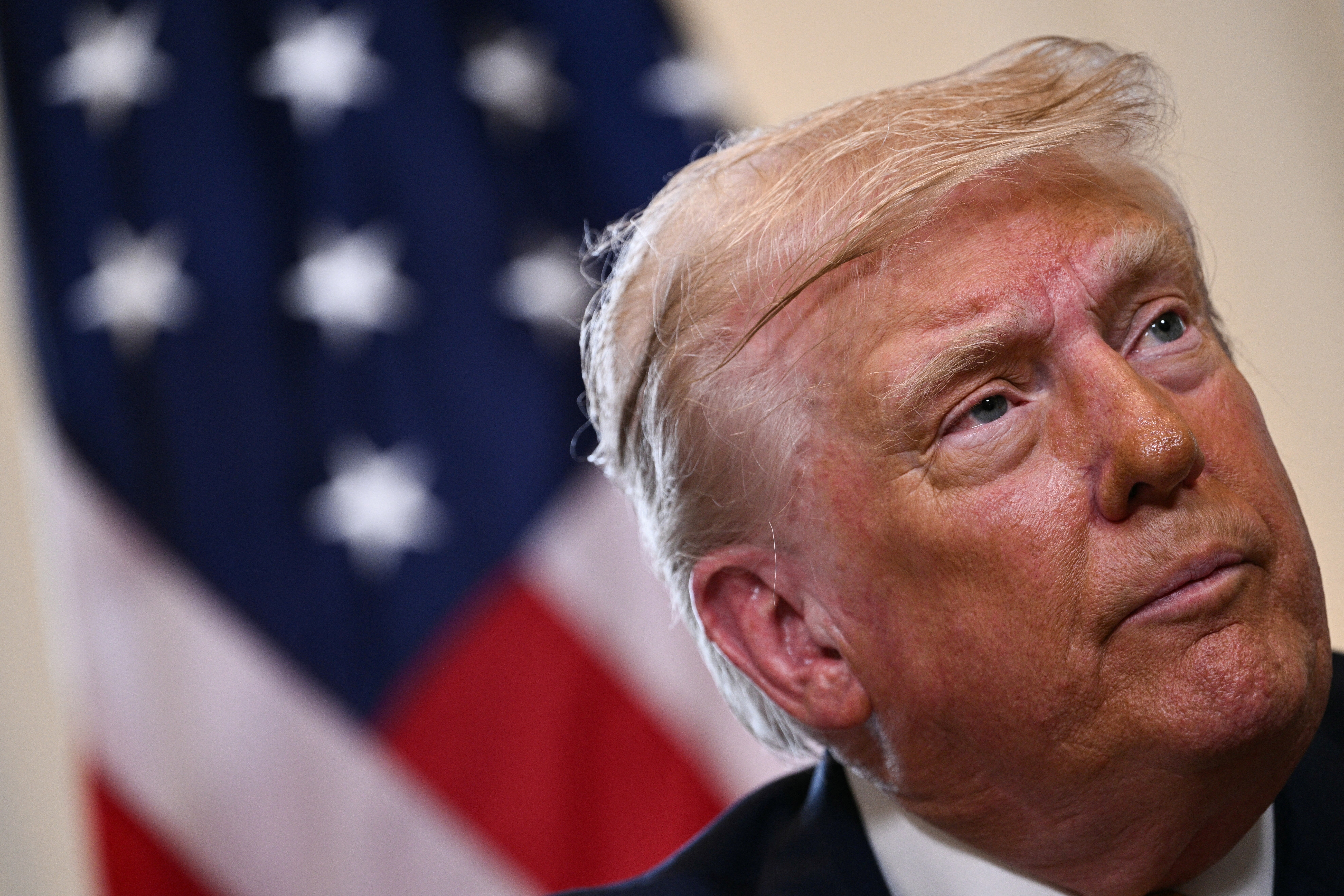 President Donald Trump (Photo by Brendan SMIALOWSKI / AFP)