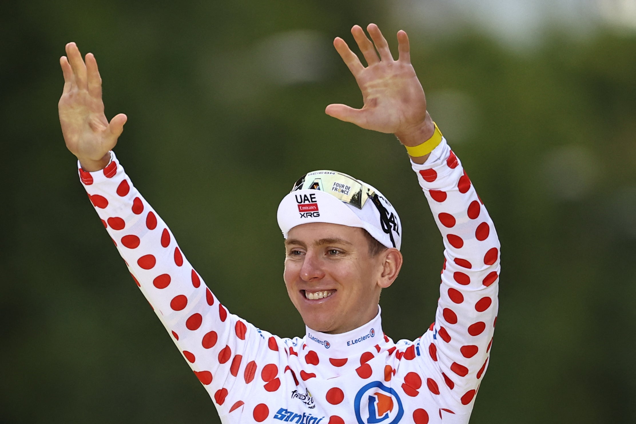 Tadej Pogacar wins the KOM classification