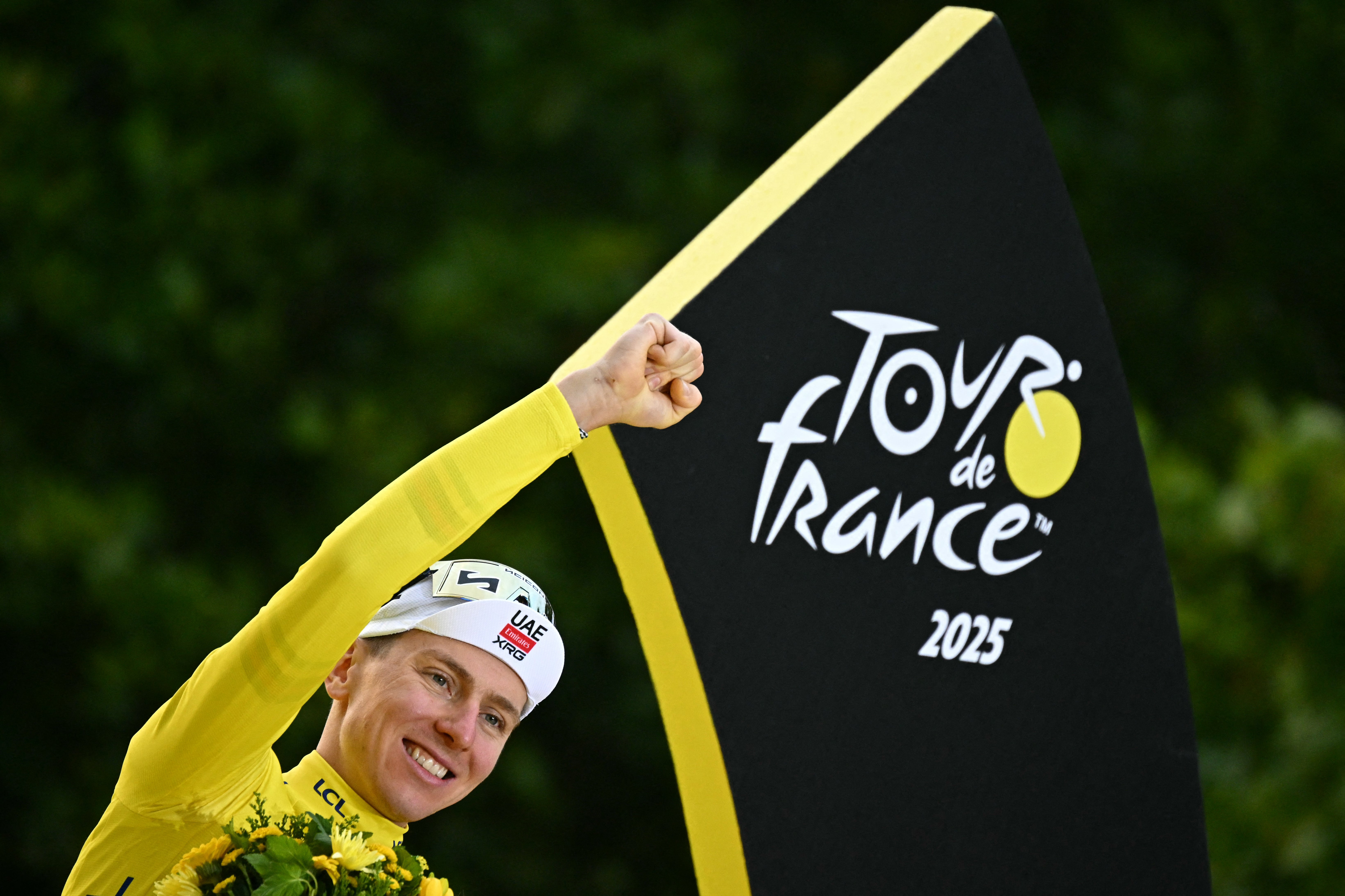 <p>Tadej Pogacar will target a record-equalling fifth Tour de France title next year</p>