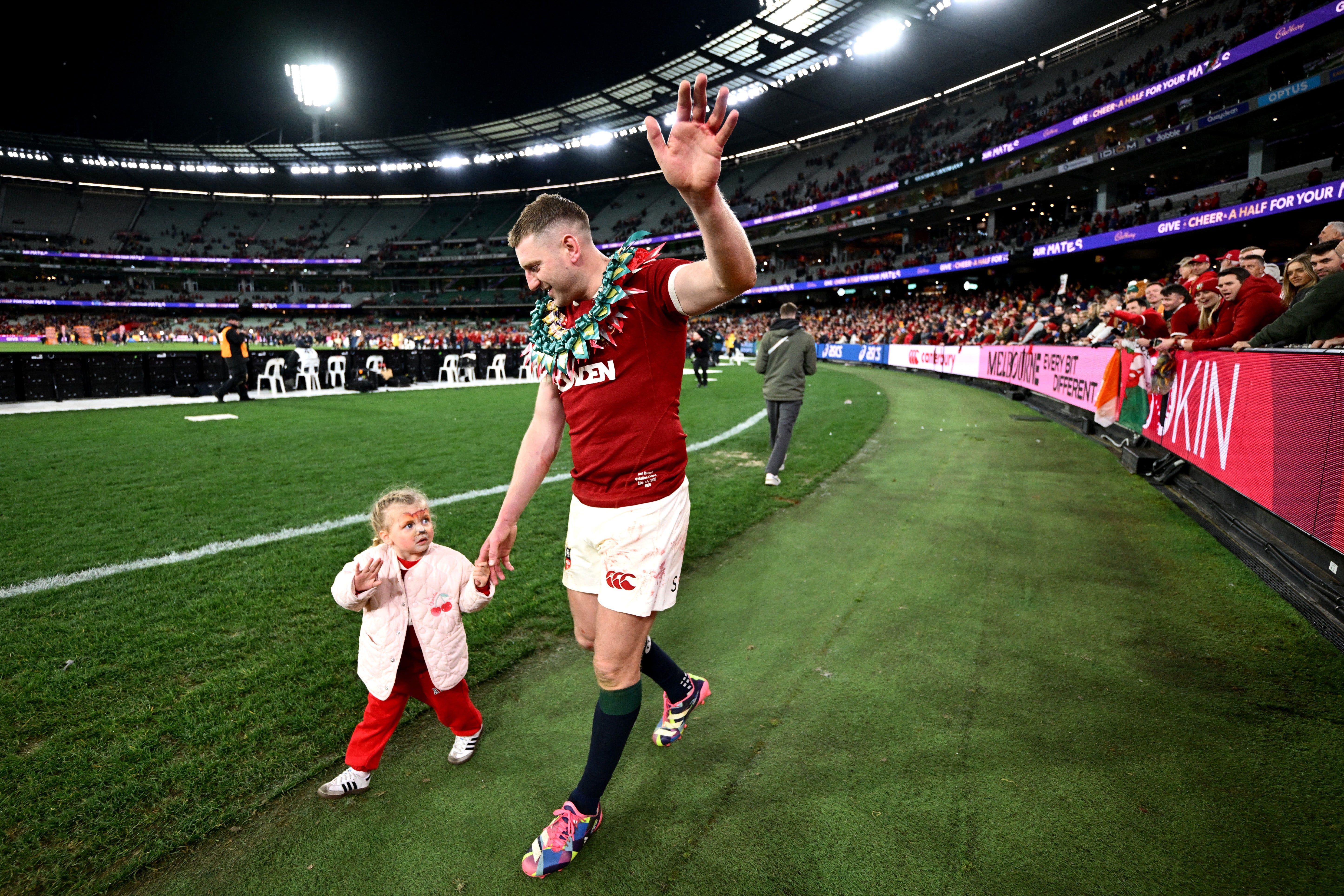 Finn Russell steered the Lions to series victory in Australia