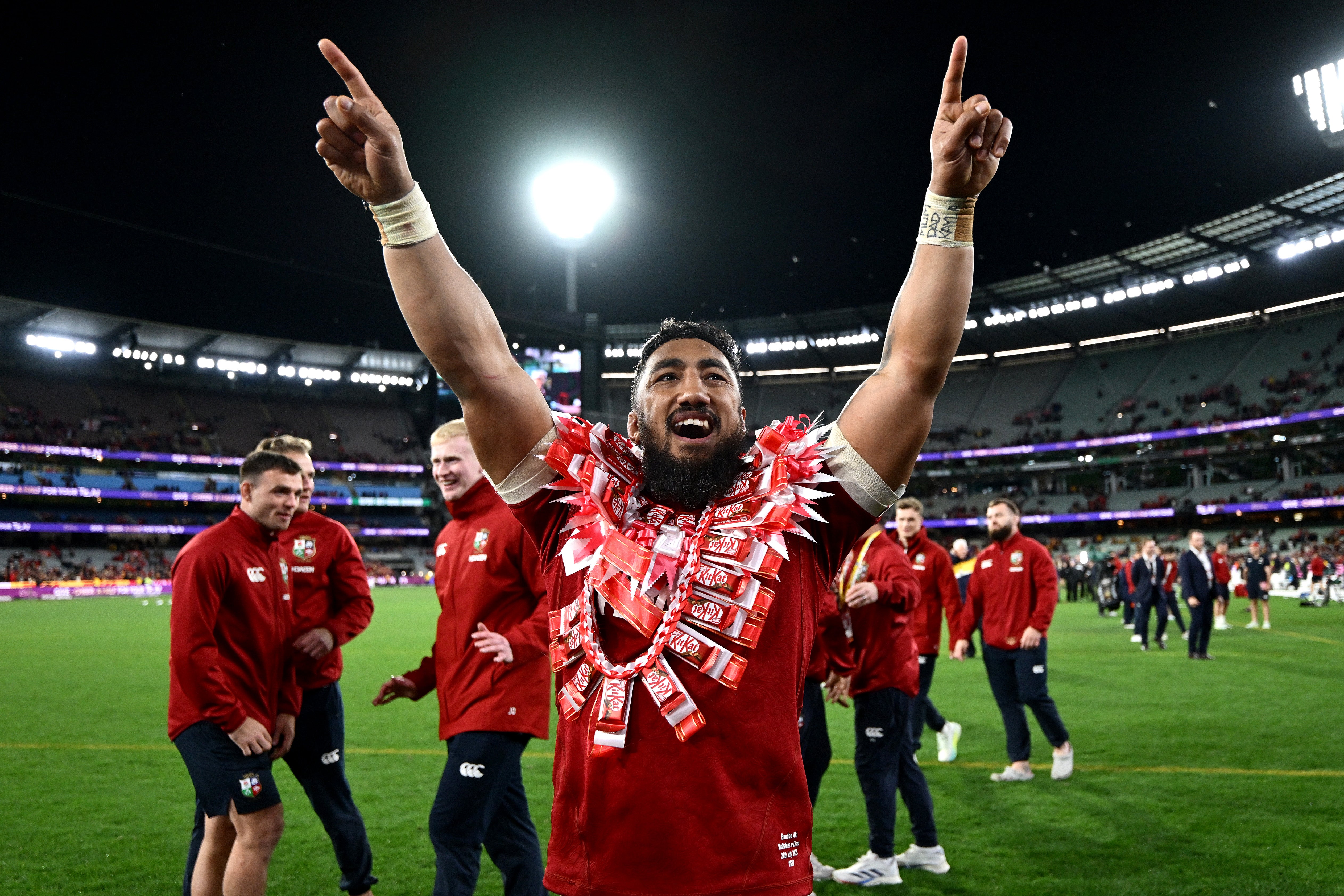 Inside the Lions celebrations after securing series victory against Australia