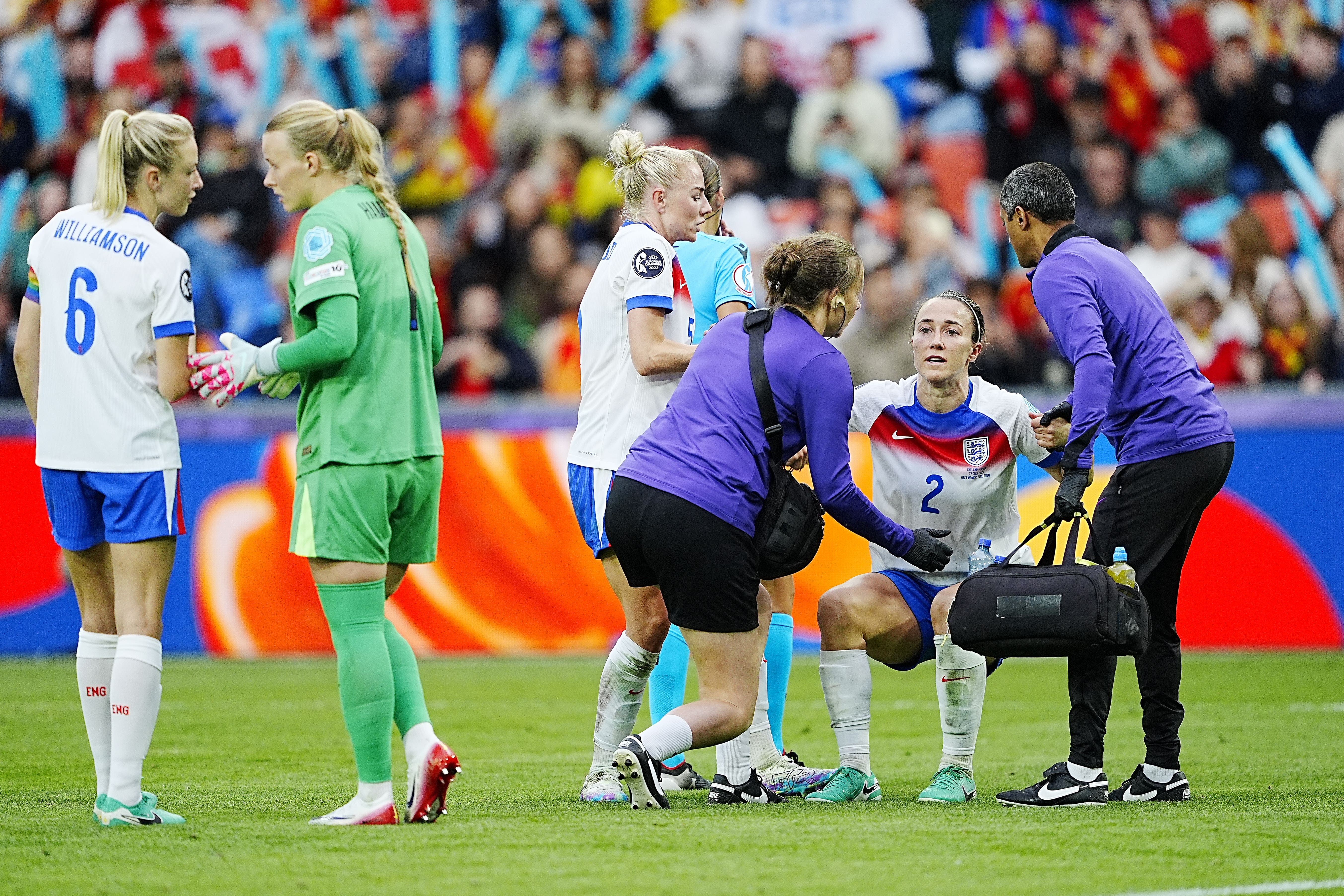 Lucy Bronze played through pain of fractured tibia to secure Euro 2025 glory