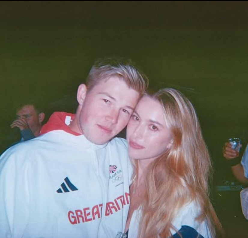 Eve Jobs pictured with her husband Harry Charles