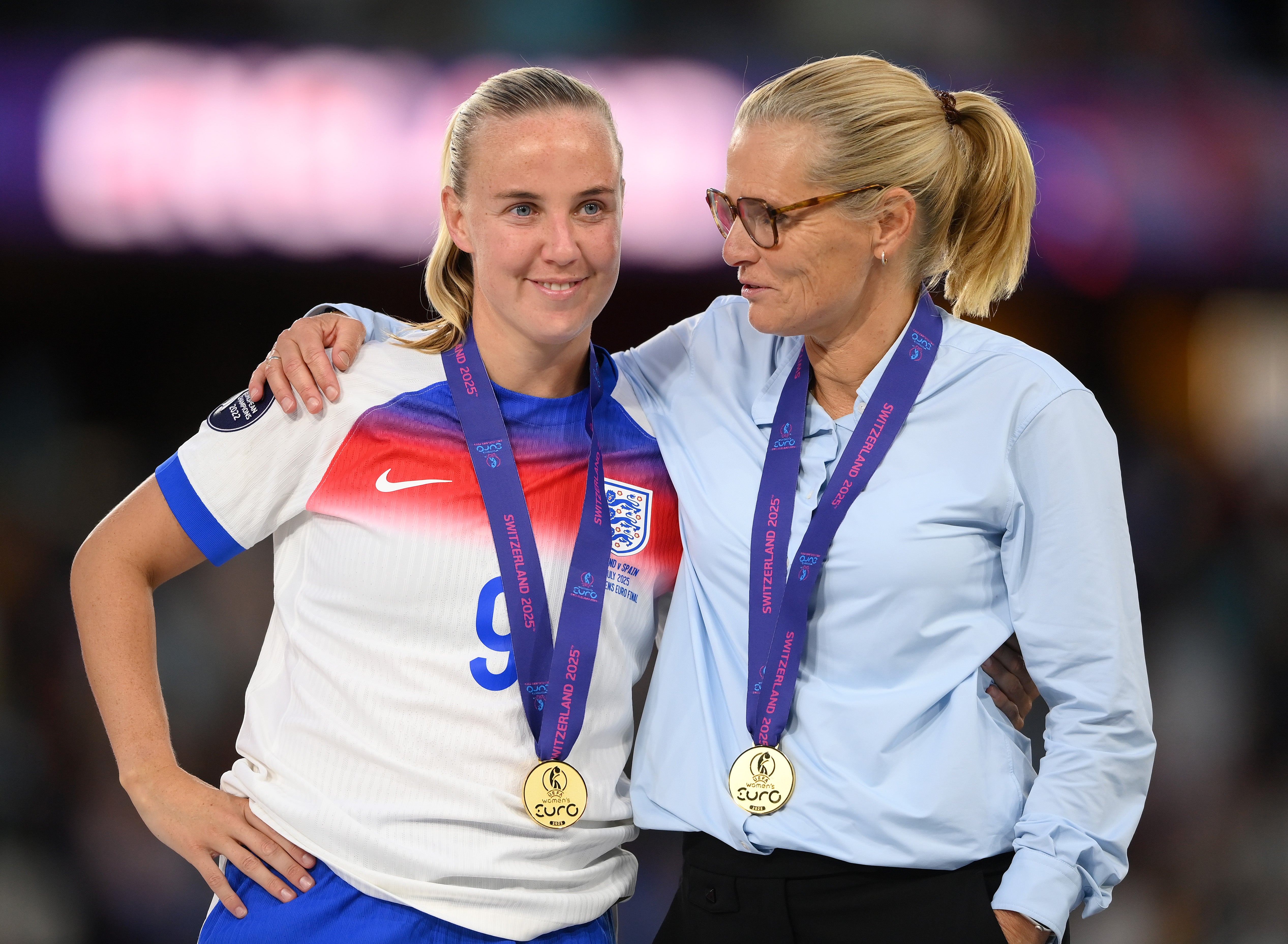The sweary gift Sarina Wiegman used to inspire Lionesses before Euro 2025 final