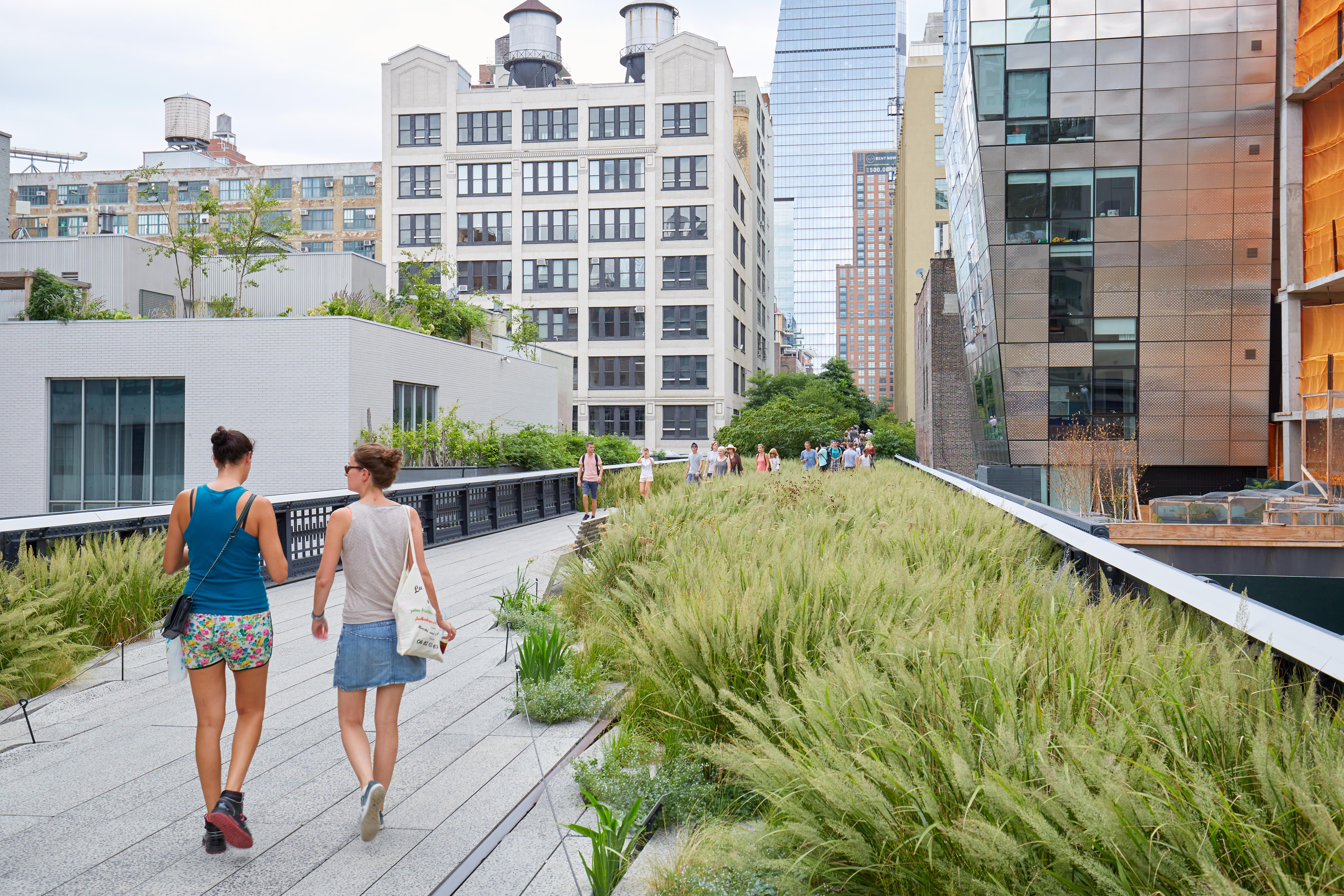The High Line is a popular attraction in New York