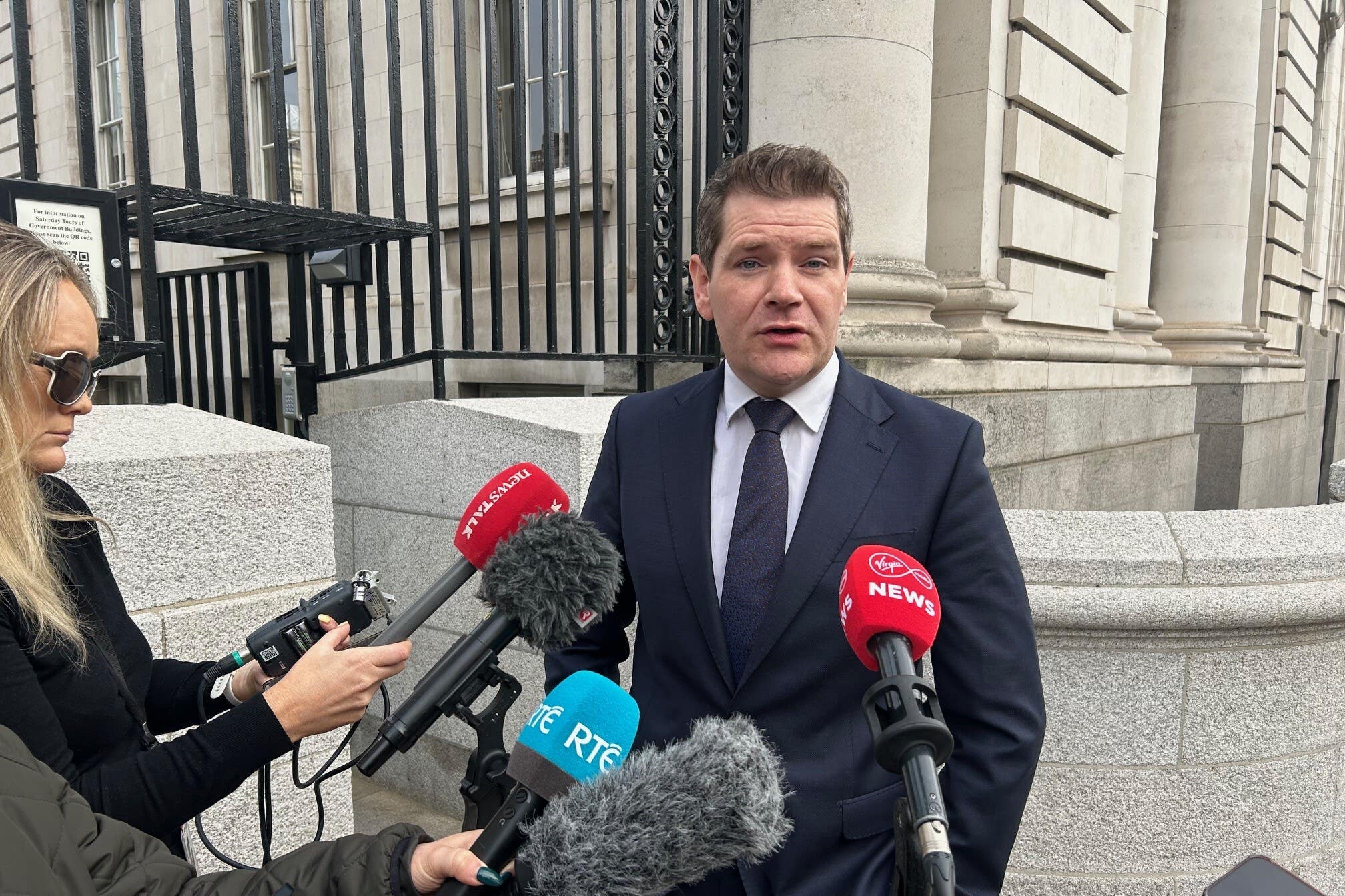 Enterprise Minister Peter Burke (PA)