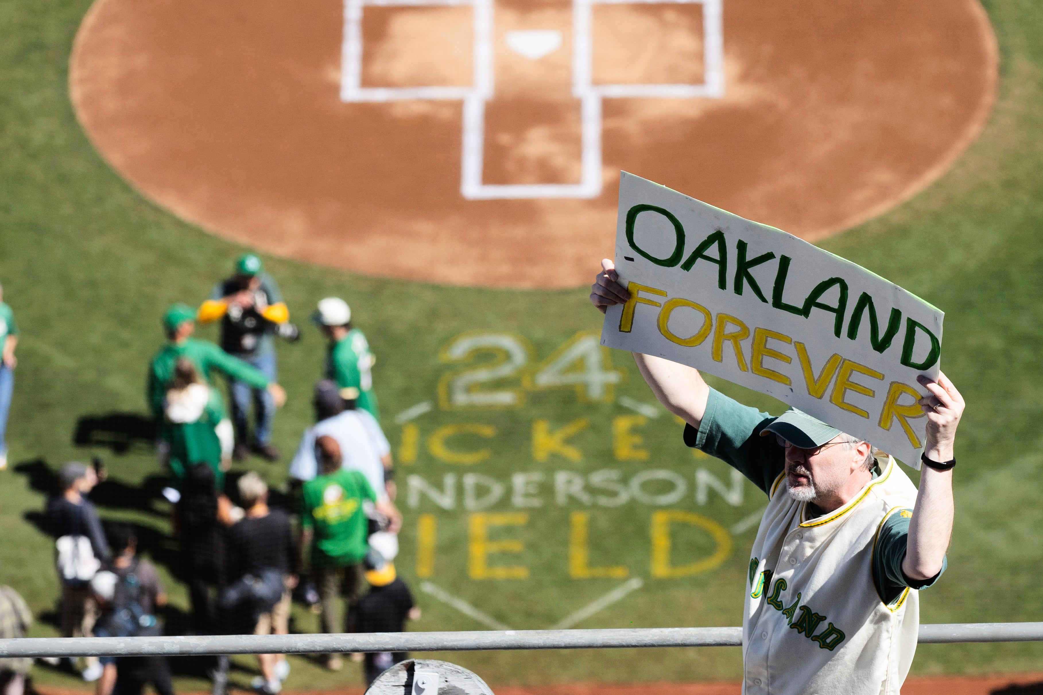 Athletics Temporary Home Baseball