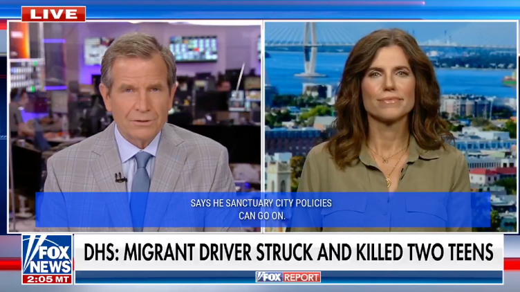 Nancy Mace shared the revelation that she likes watching video of ICE agents making arrests as she railed against sanctuary cities on Fox News, as she hailed the administration’s aggressive anti-immigration tactics.