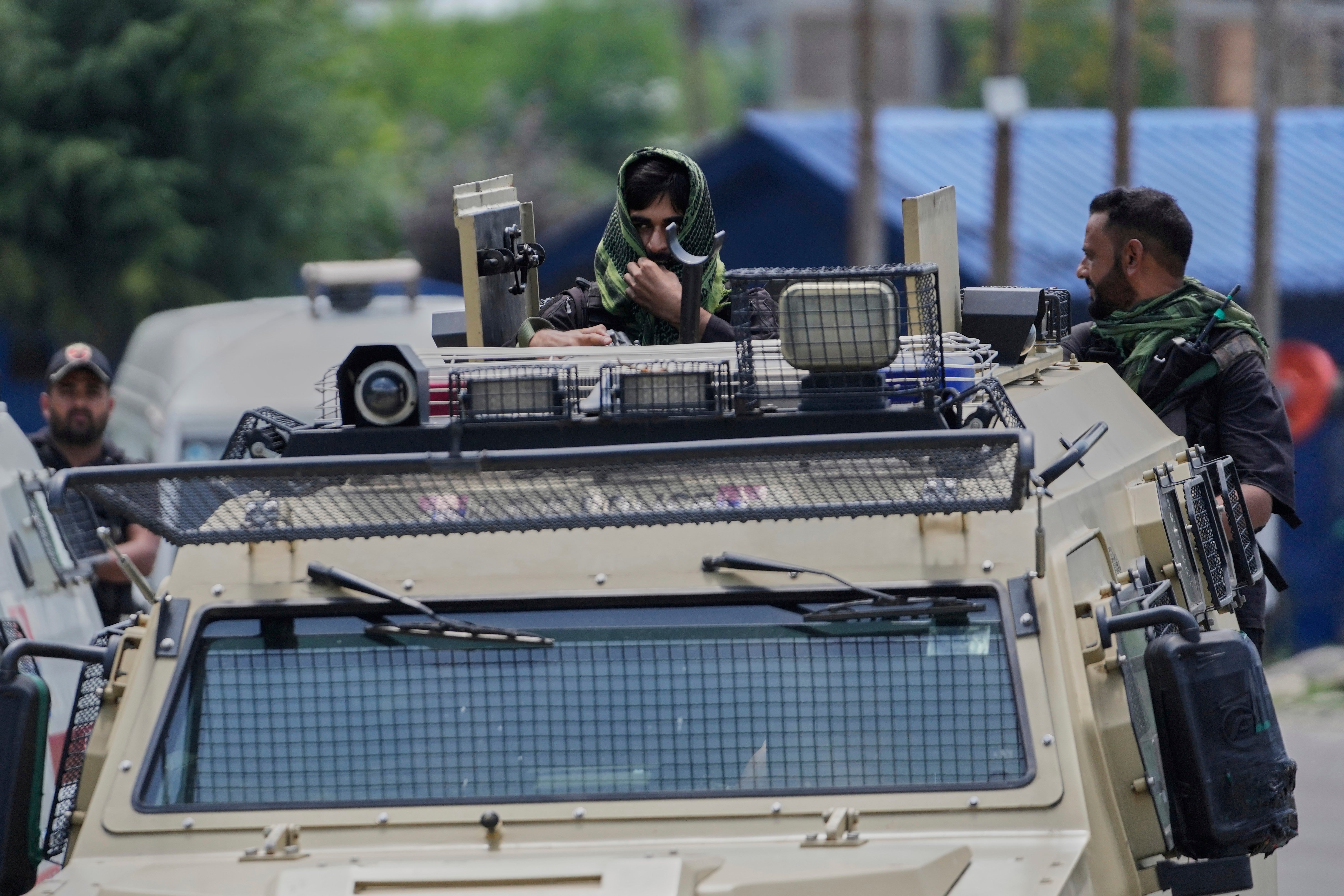 India Kashmir Gunbattle