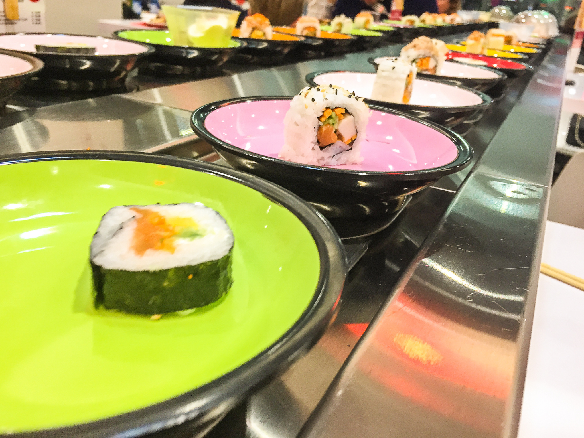 You can upgrade to a mini sushi box for £1.45 with the kids eat free deal