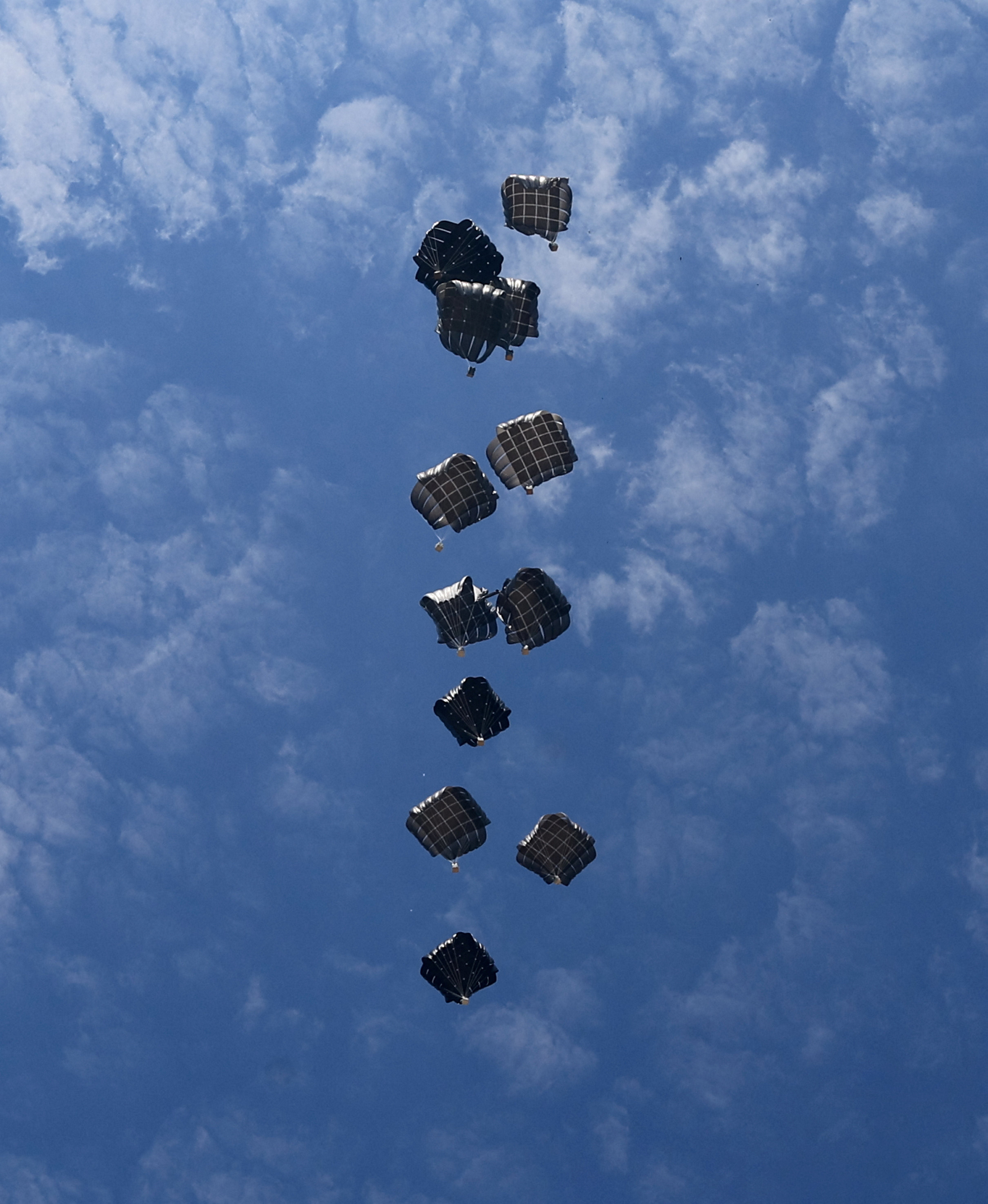 Five people died in an aiddrop that went wrong last year according to reports