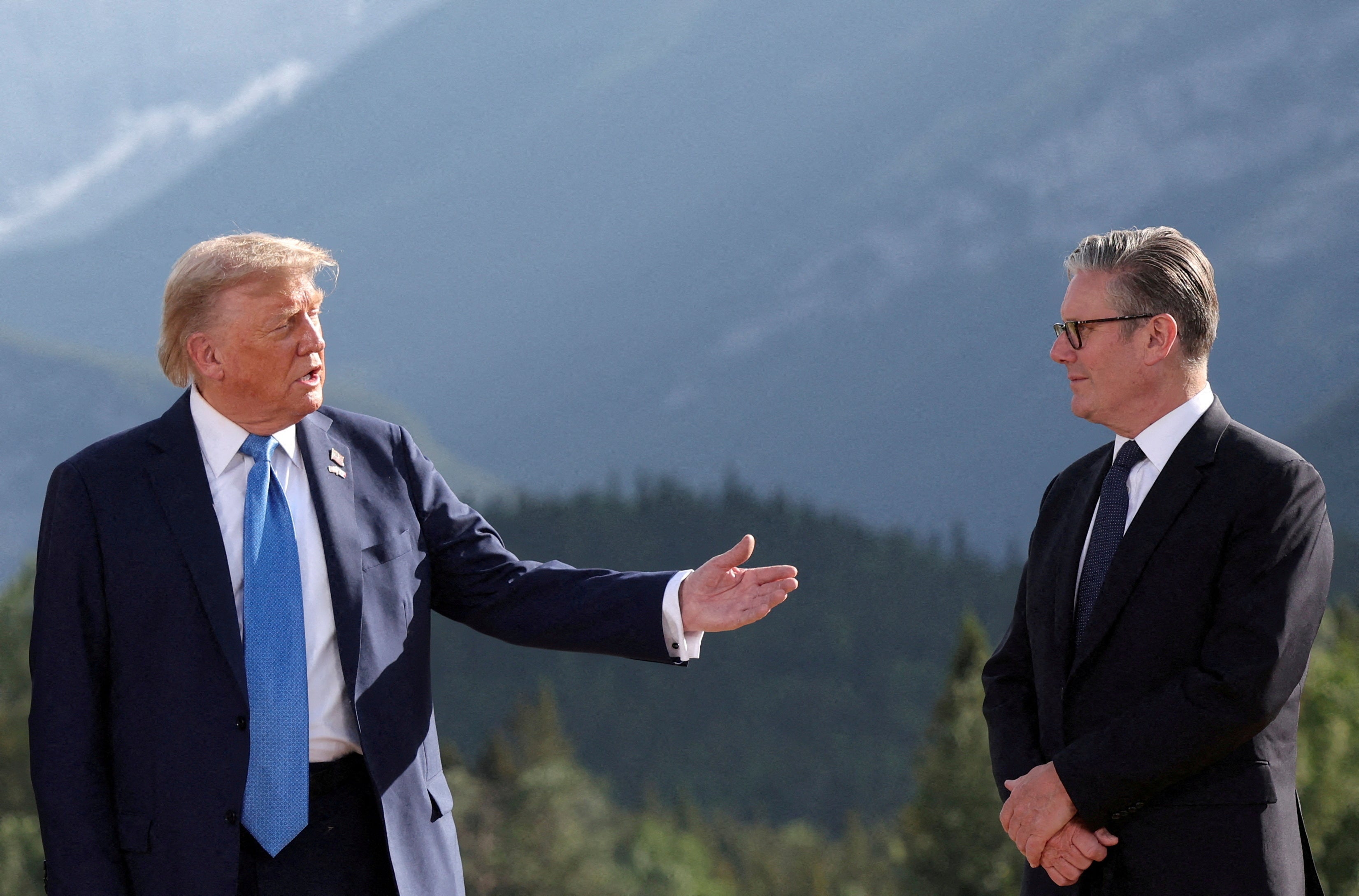 Starmer wants to persuade Trump to intervene on Middle East peace