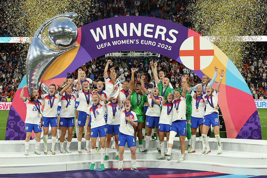 Euro 2025 final viewing figures confirm England’s win was most-watched moment of year