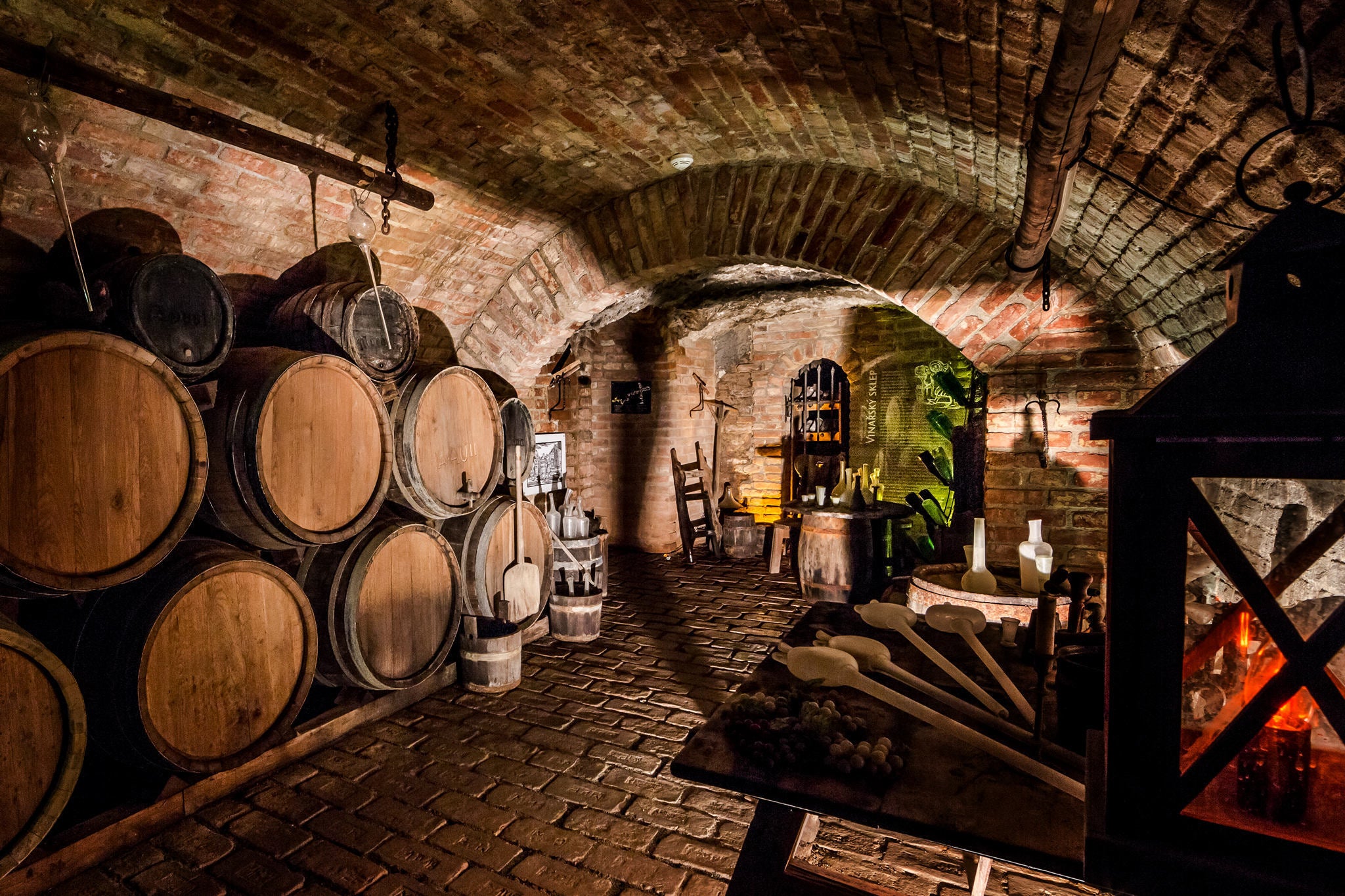 The labyrinth under the vegetable market in one of the oldest squares in the city