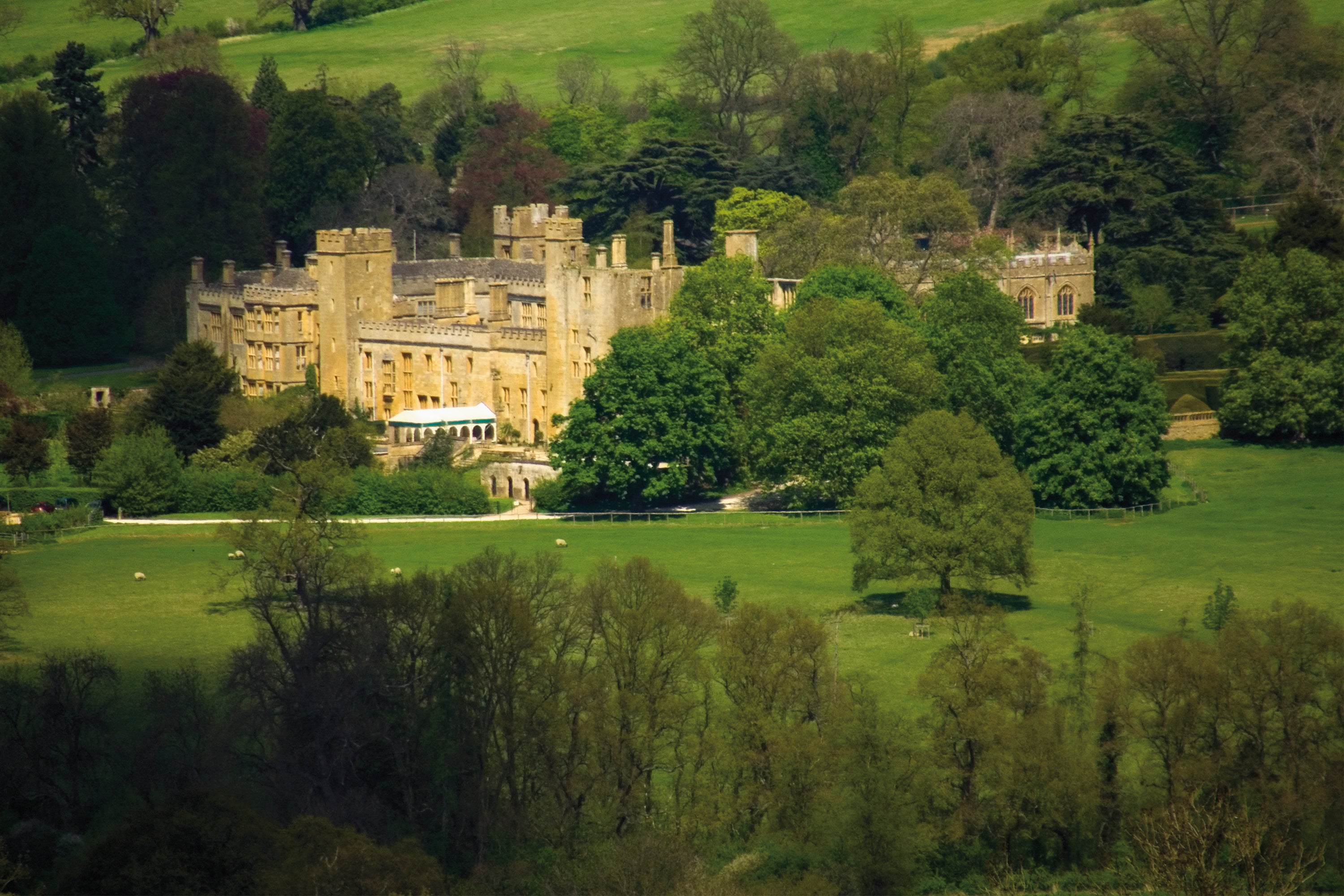 Audrey describes Sudeley Castle, which has a hstory filled with royalty and romance as a ‘special place’
