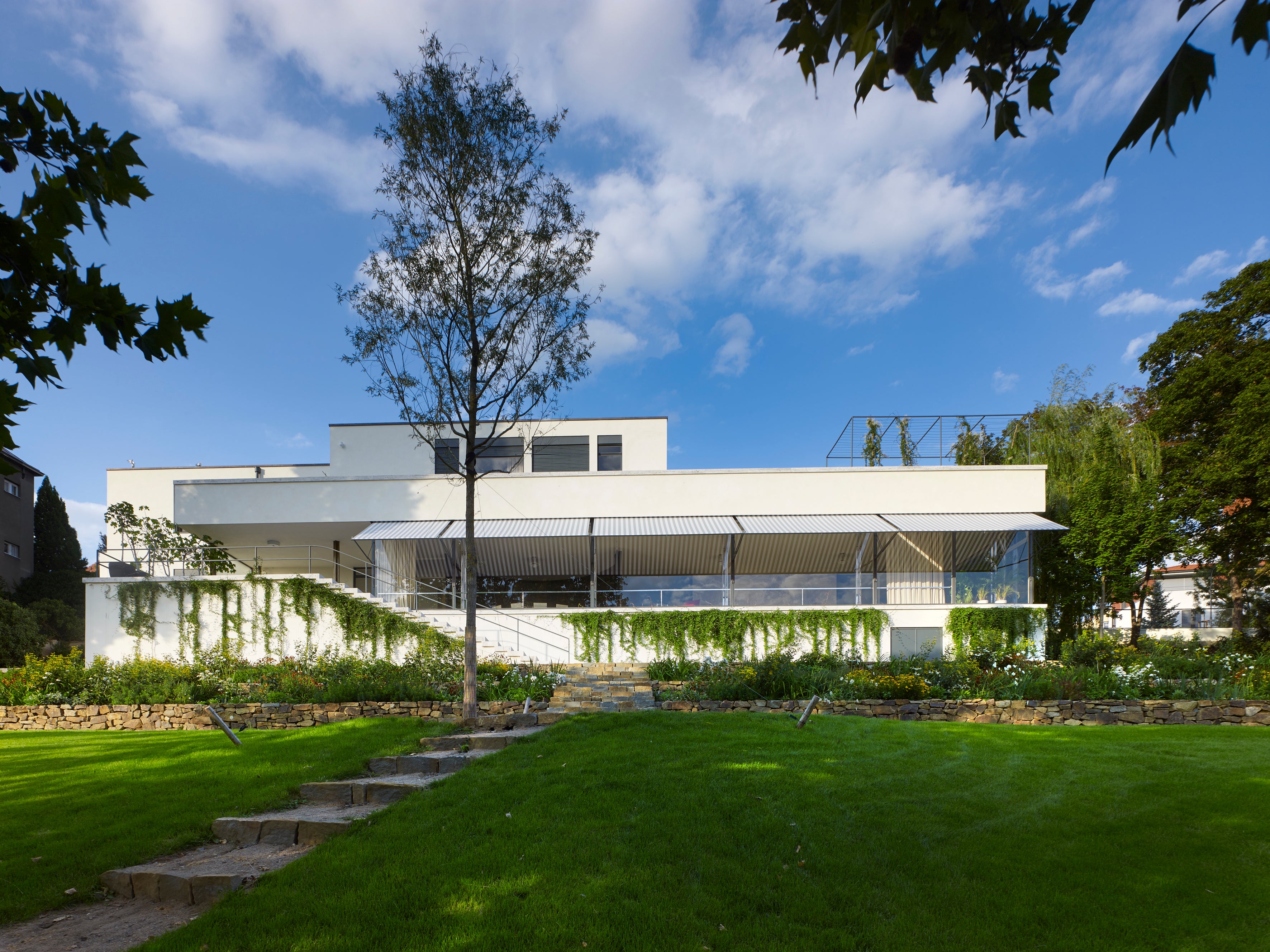 The Tugendhat Villa was designed by the architect Mies van der Rohe
