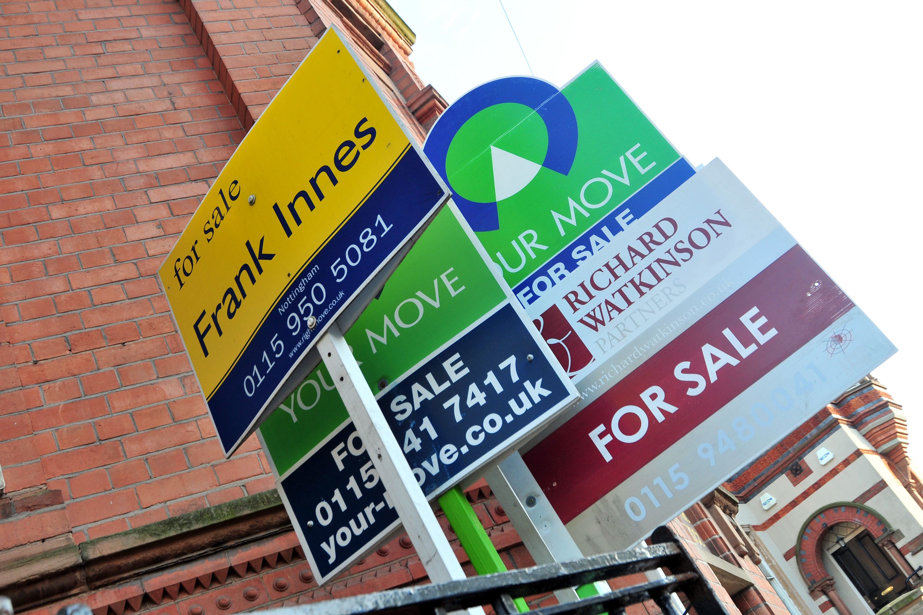 Despite the more bustling UK housing market, Zoopla’s house price forecast for 2025 has halved (Rebekah Downes/PA Archive)