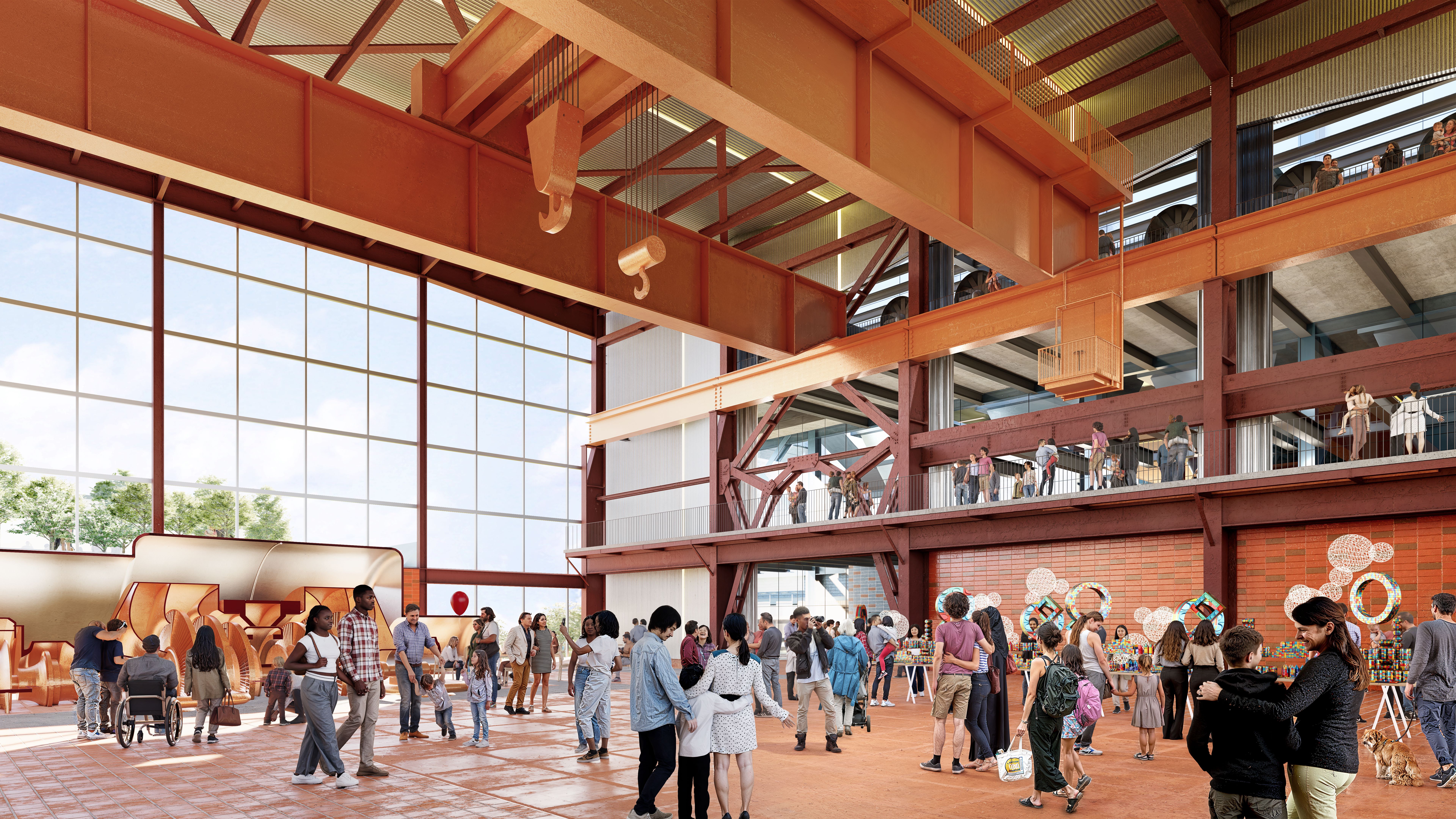 The turbine hall will be converted into a multi-purpose event space and speakeasy