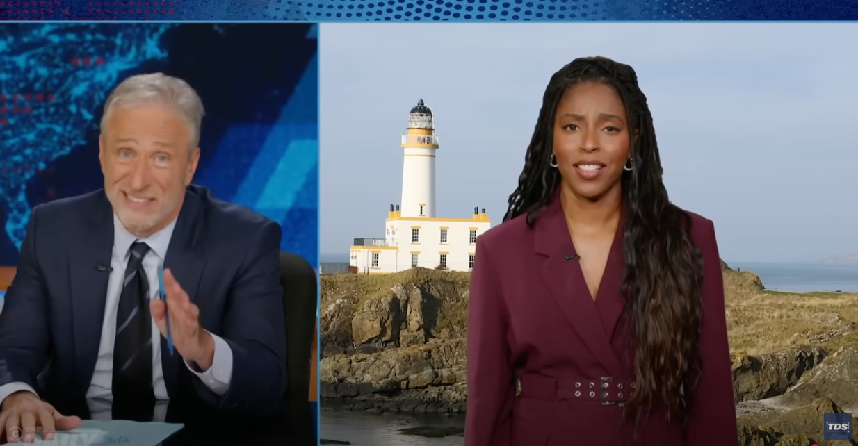 Comedian Jessica Williams has suggested that Trump is lashing out at any 'exceptional Black person he can think of'