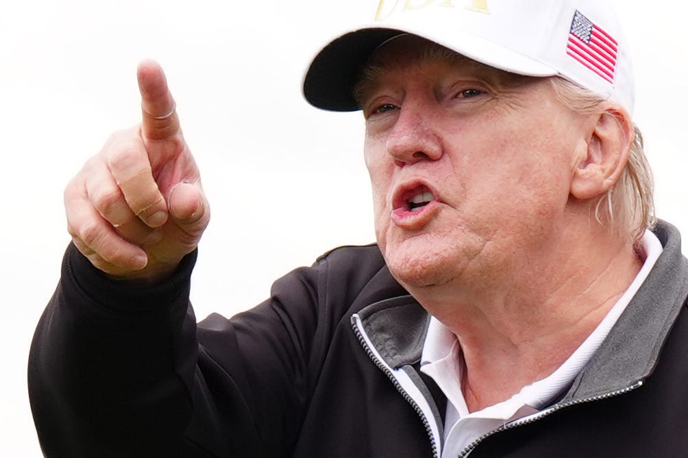 Donald Trump praised Sean Connery’s help in opening his new golf course