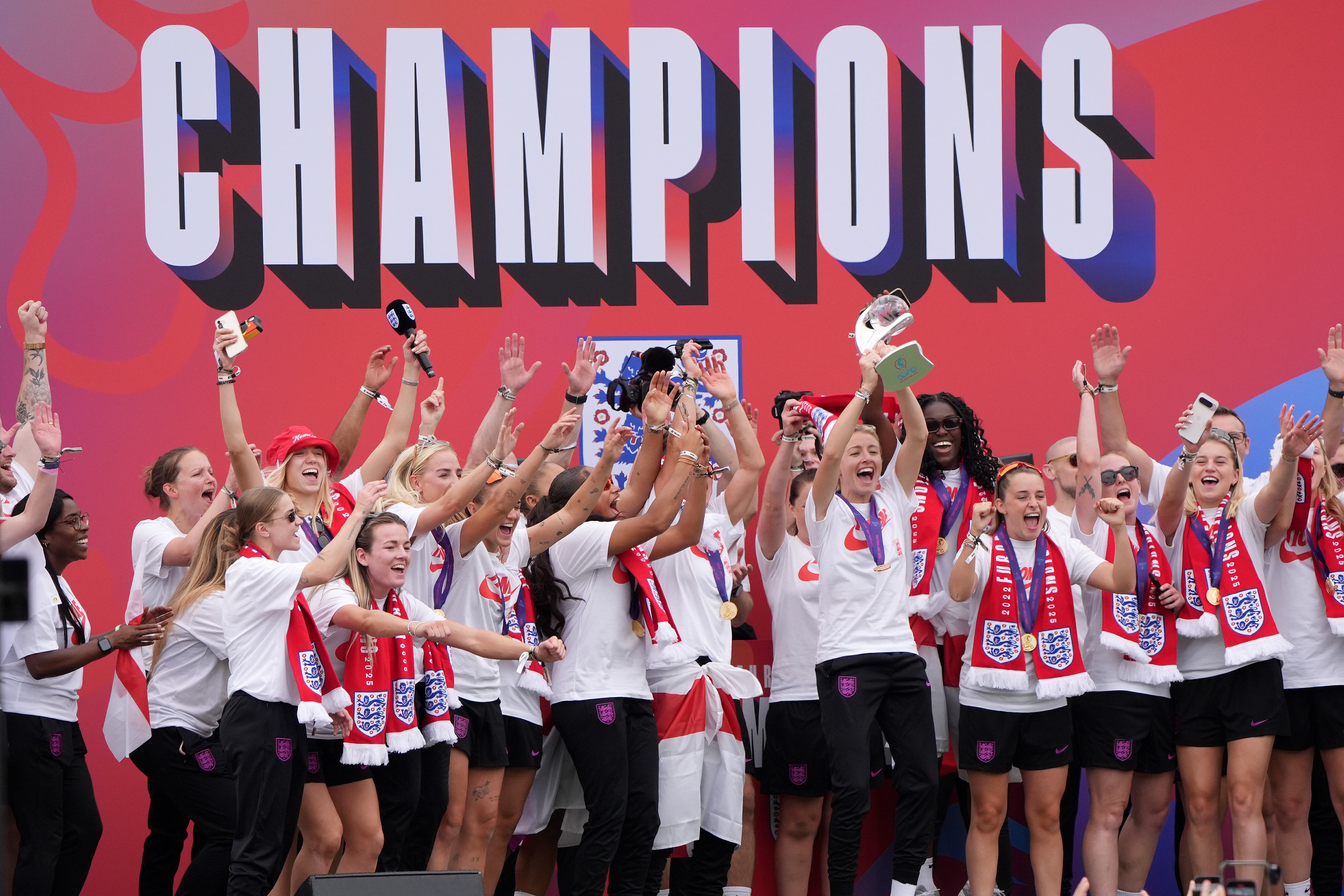 The Lionesses will have a rematch with Spain later this year, who they beat in the Euro 2025 final