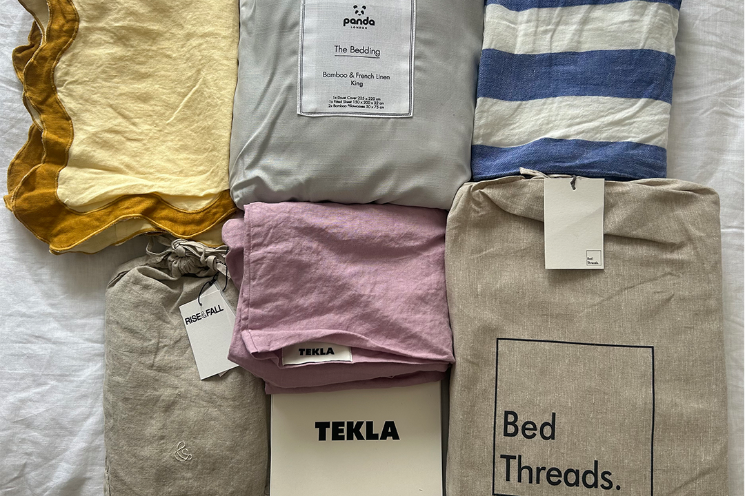 I tested the bedding in the height of summer