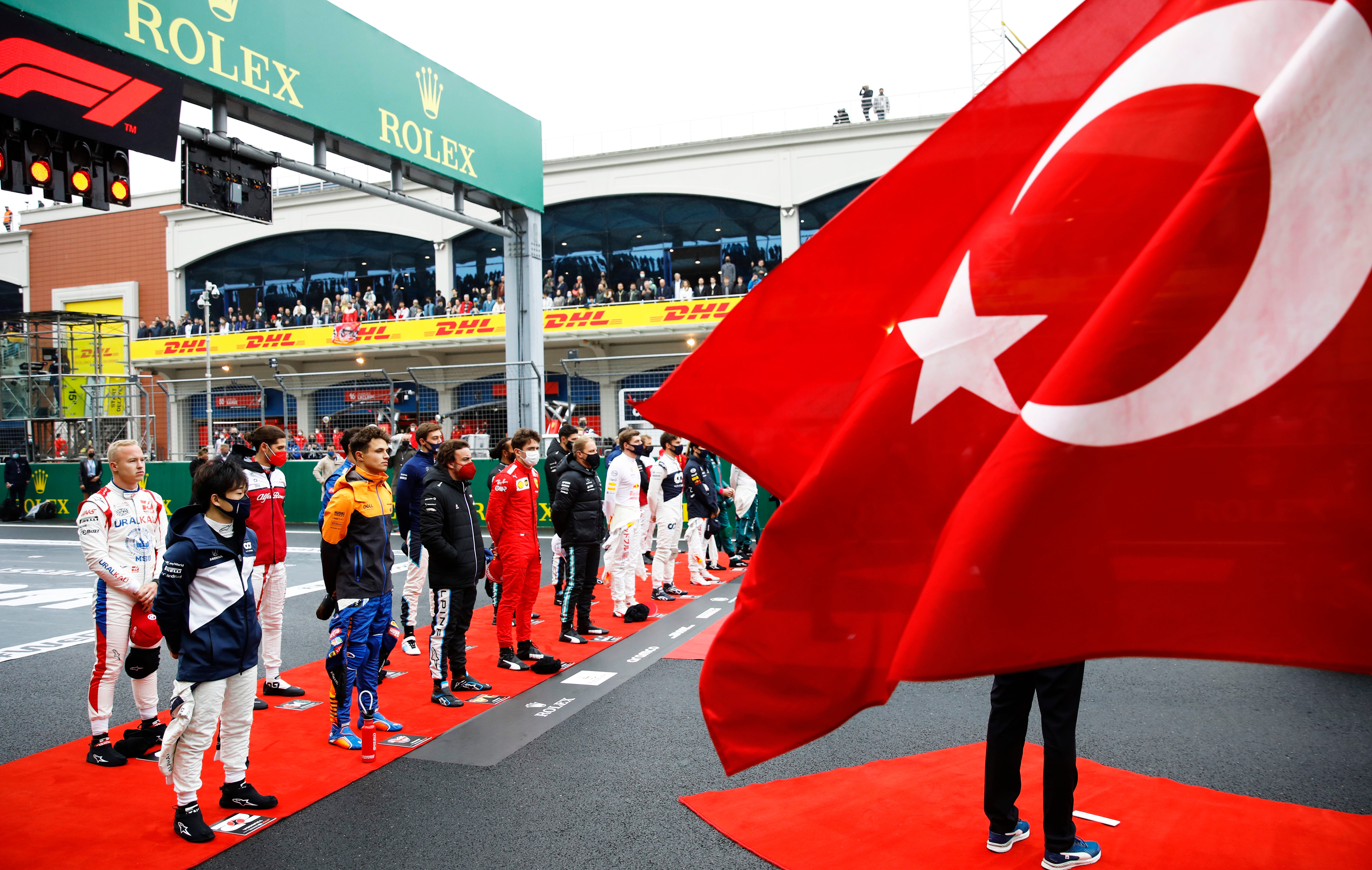 The Turkish Grand Prix at Istanbul Park was last held in 2021