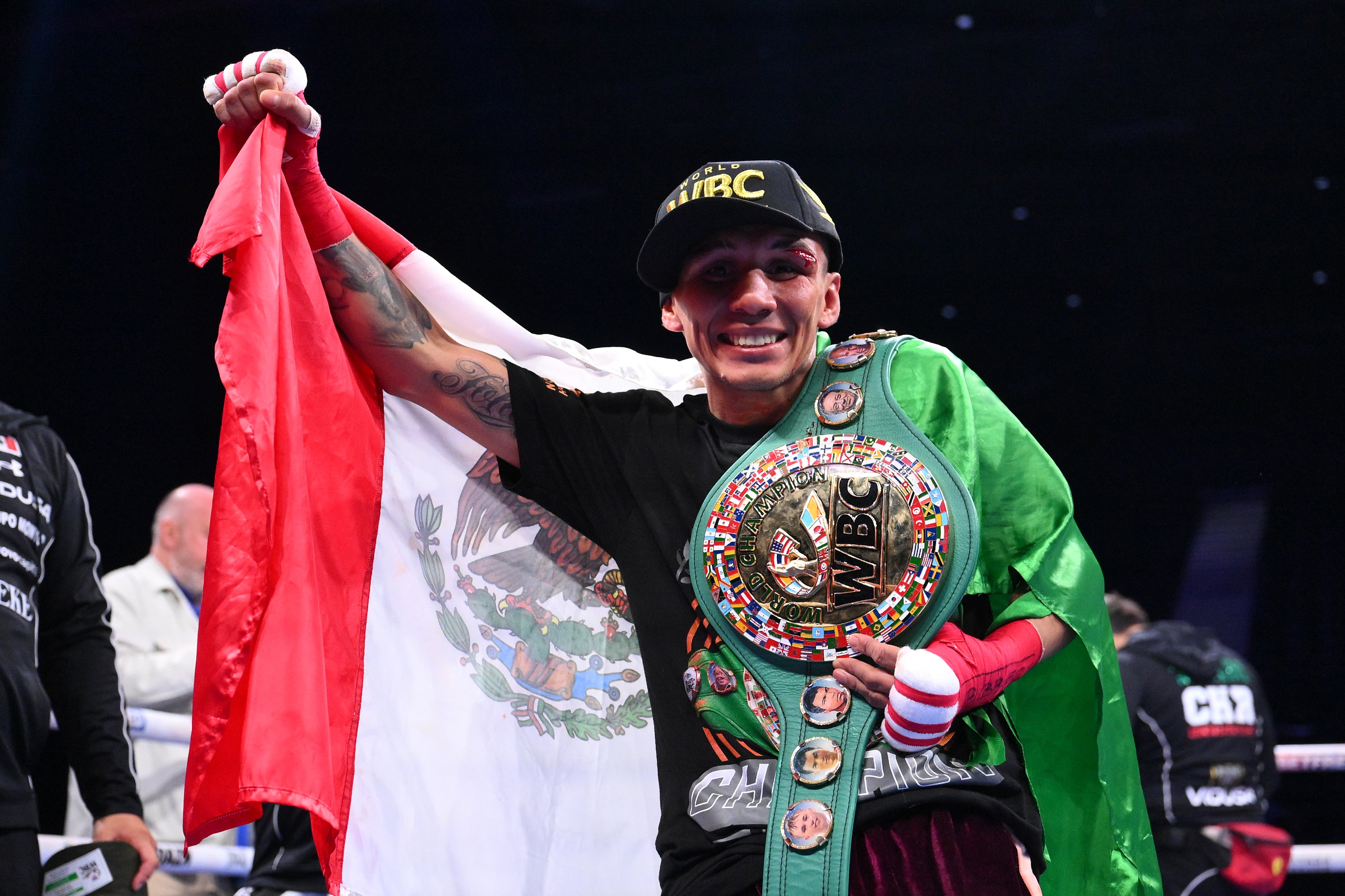 Francisco Rodriguez after his now-overturned win against Galal Yafai