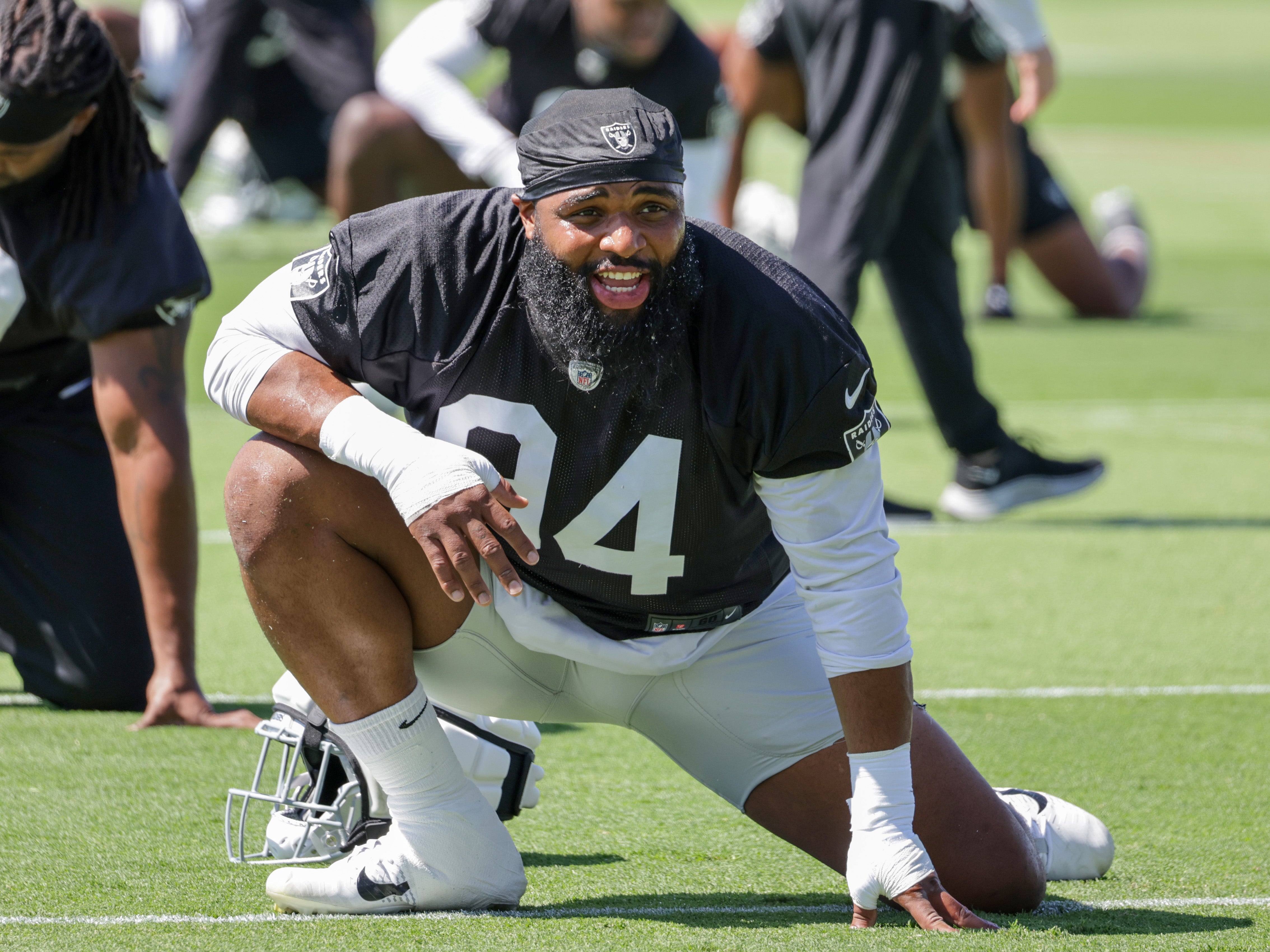 Las Vegas Raiders star Christian Wilkins has been released from the team after being reported to HR after kissing the top of a teammate’s head