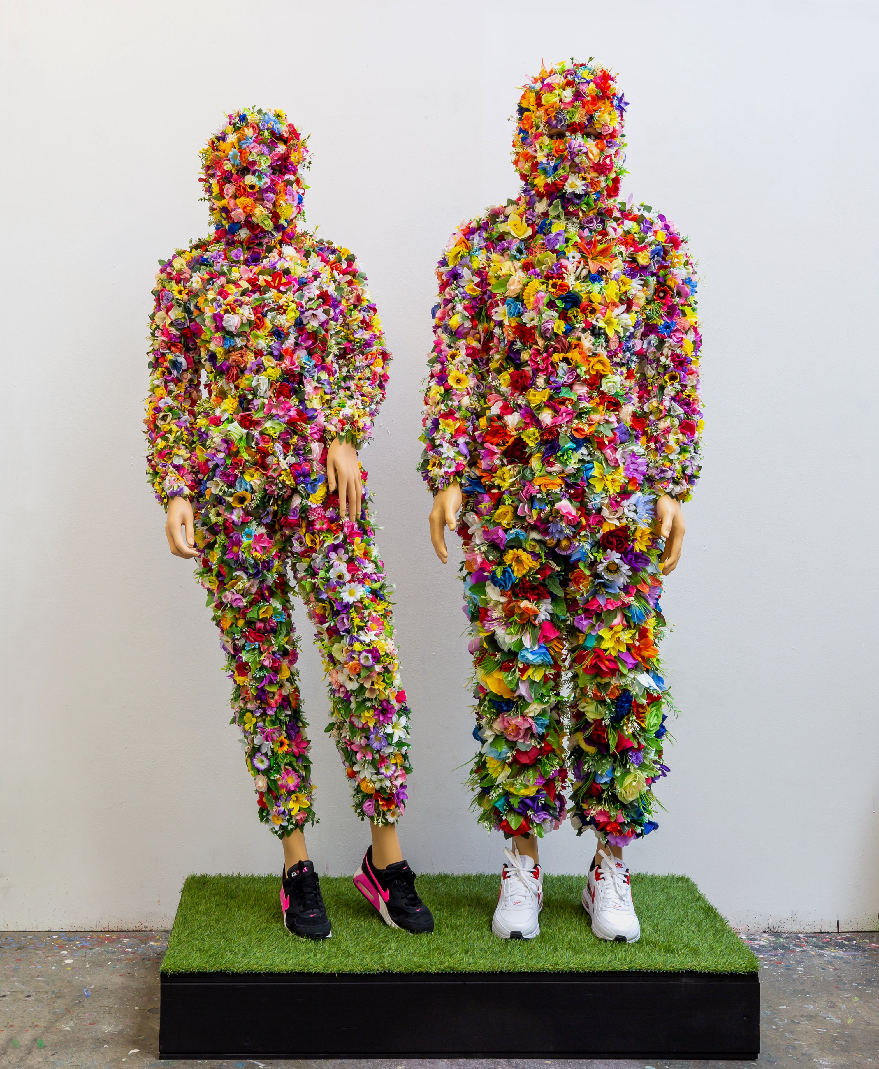 Man Made Nature – a sculpture by Ben Edge. he said: ‘I wanted to ask: if we’re nature, are the things we make nature too?’