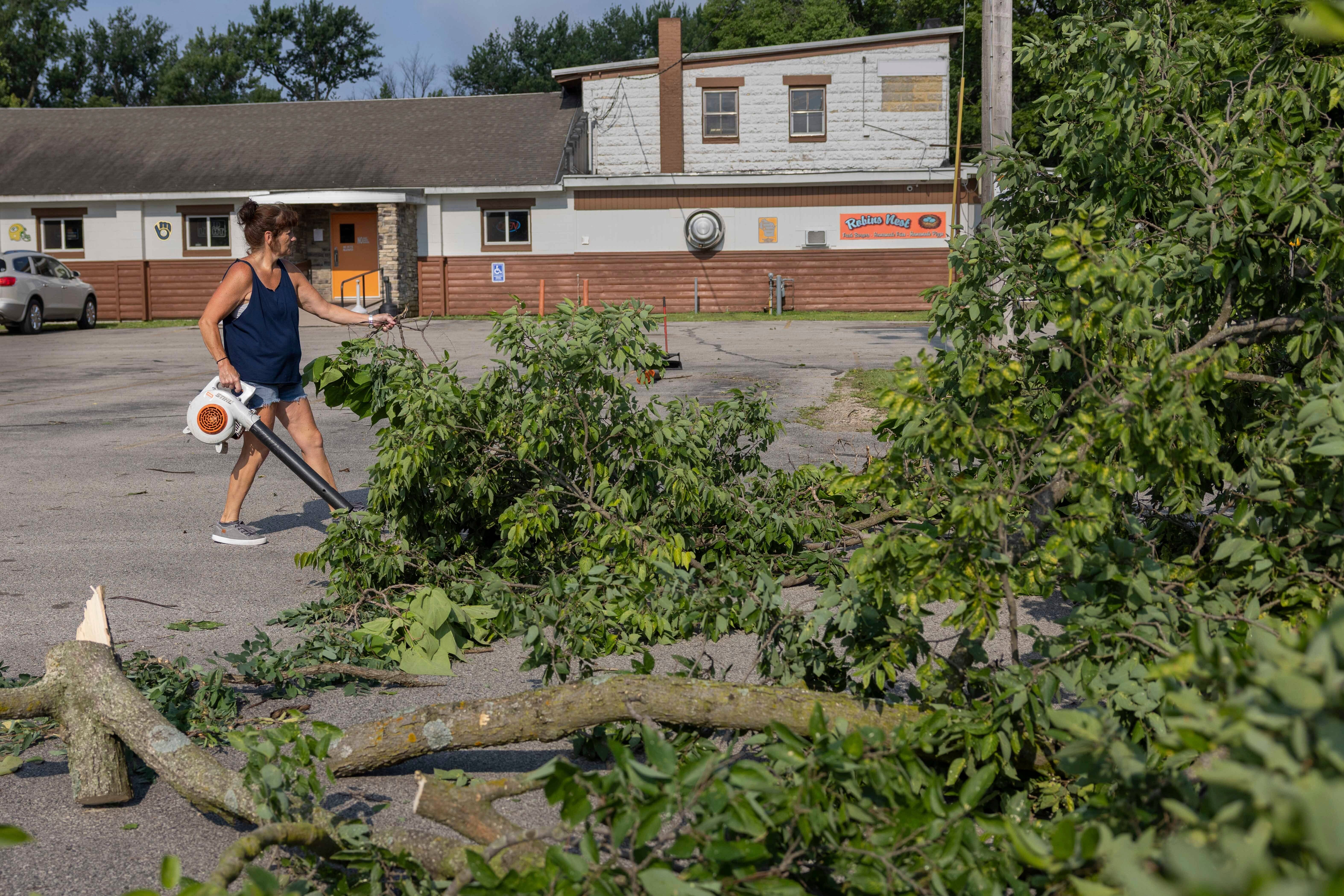 US Wisconsin Extreme Weather Heat
