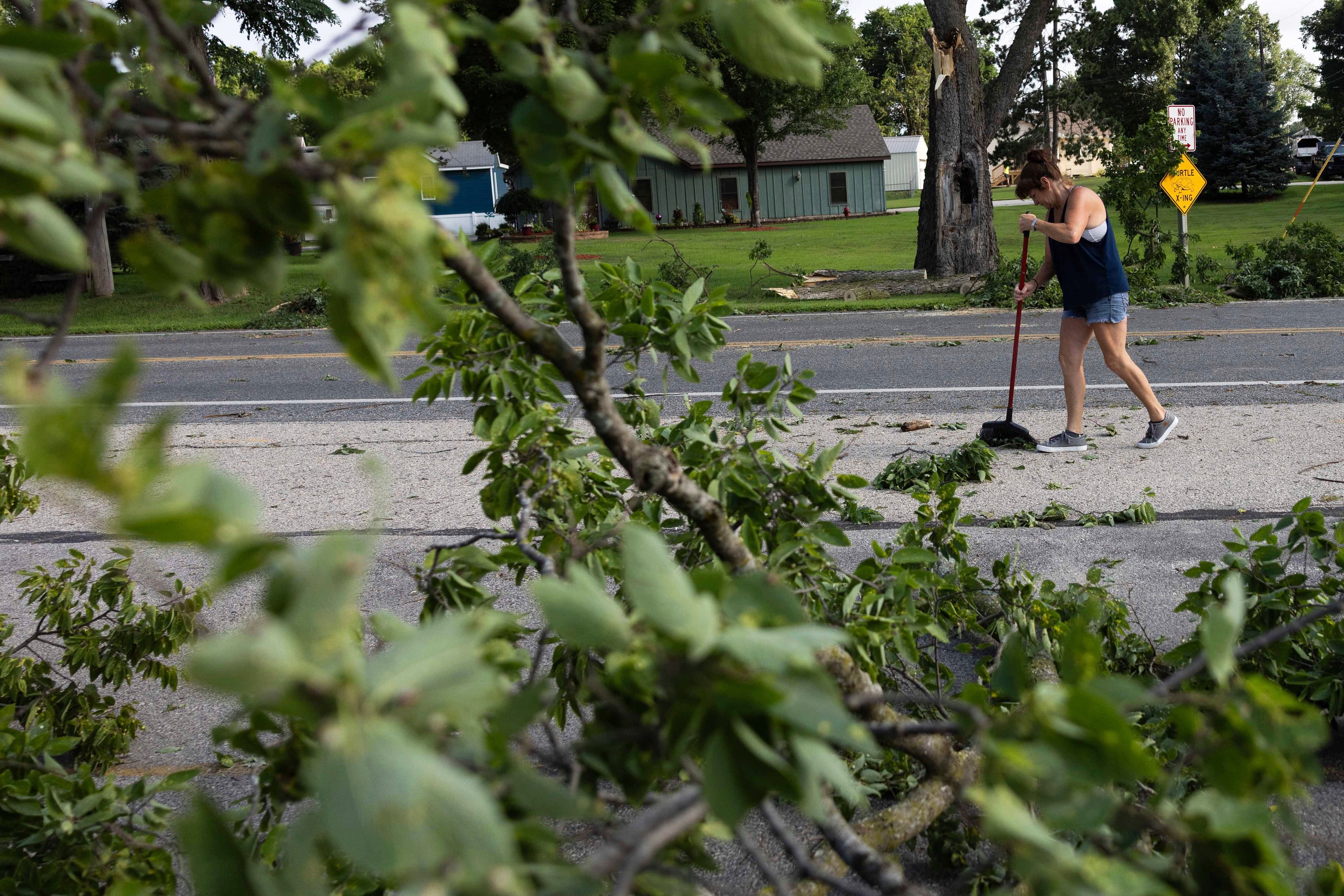 US Wisconsin Extreme Weather Heat