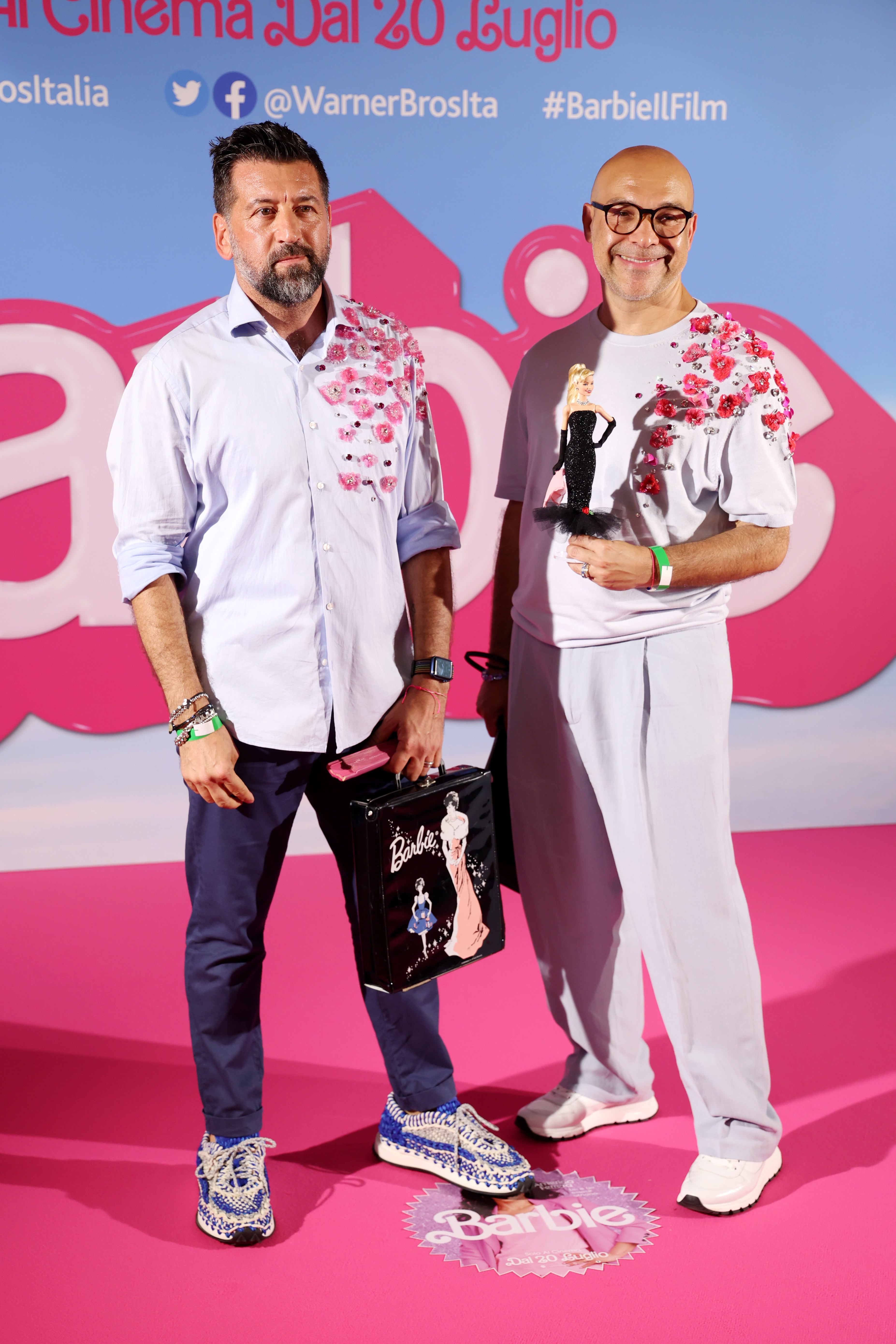 Barbie designers Mario Paglino and Gianni Grossi were killed in a car crash Sunday with the doll brand writing in tribute, 'Barbie is better because they loved the brand'