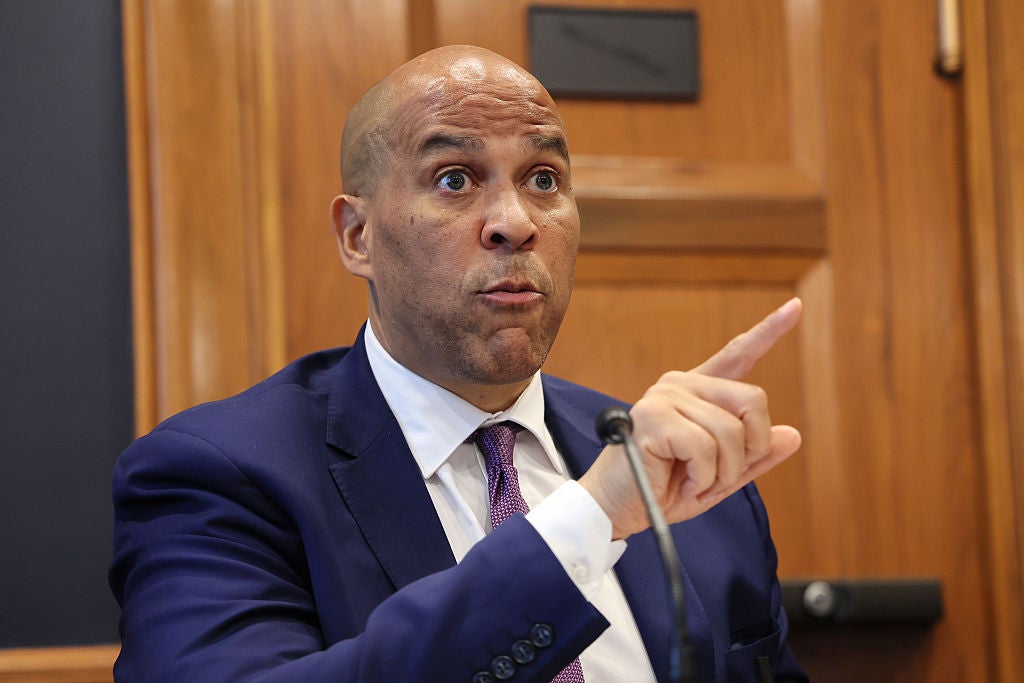 Cory Booker and two other Senate Democrats sparred over the concept of bipartisanship in Trump's America on Tuesday