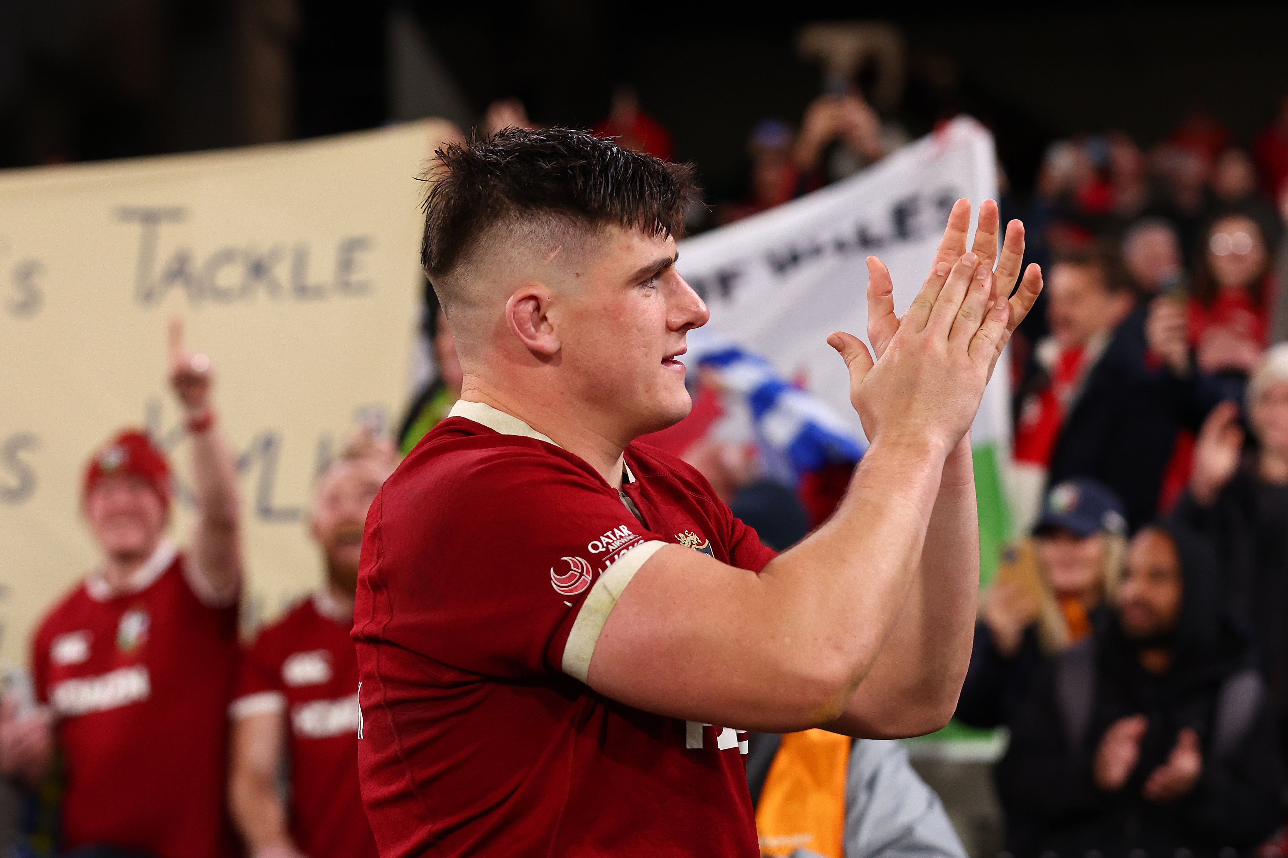 Dan Sheehan had to watch the final minutes of the second Test from the bench