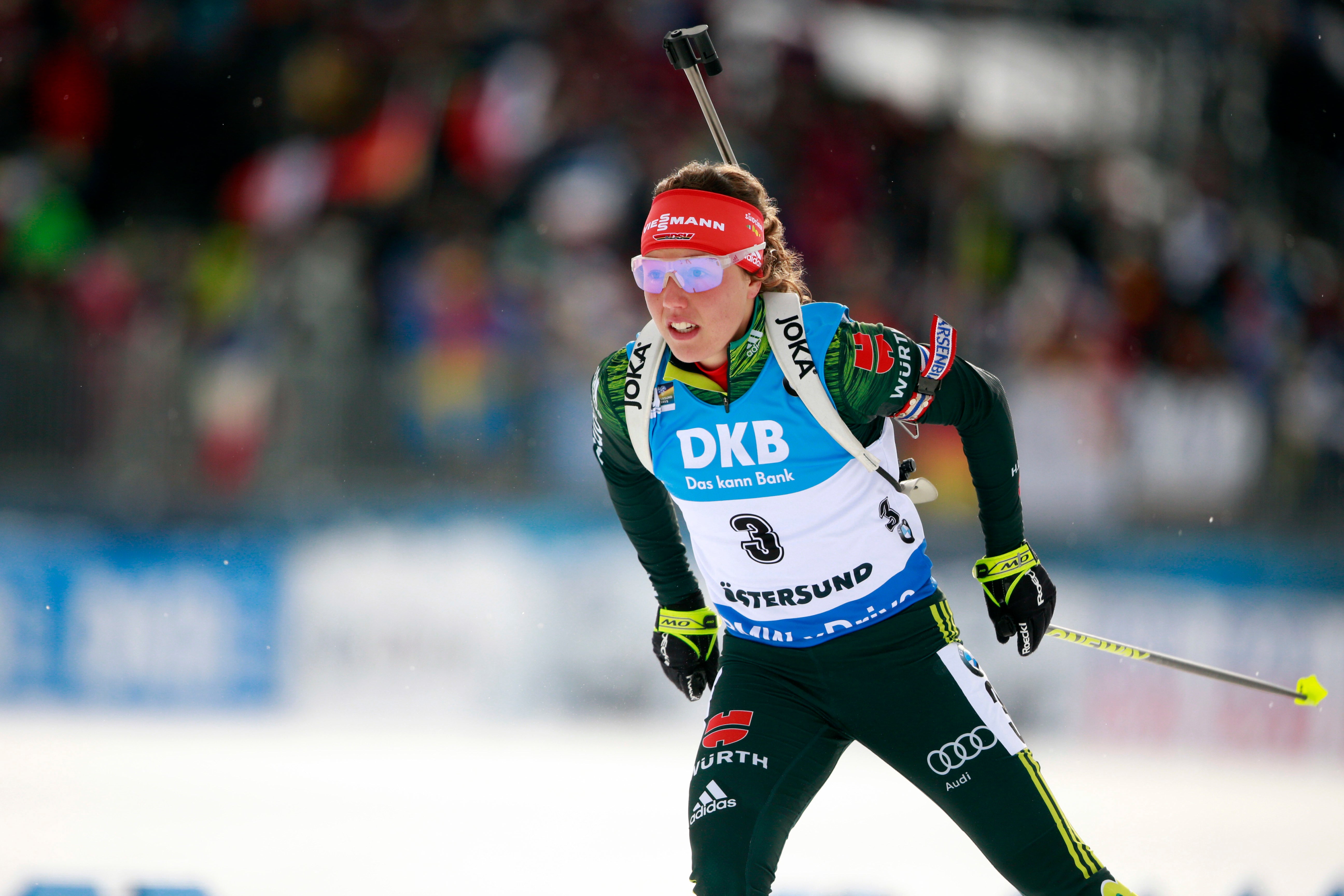 Laura Dahlmeier has been injured in Pakistan