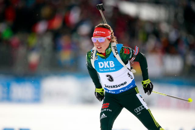 <p>Laura Dahlmeier has been injured in Pakistan</p>
