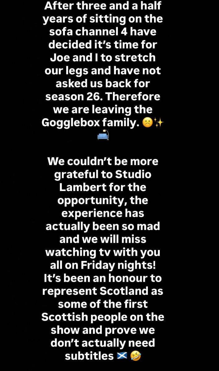 Roisin Kelly's statement on TikTok